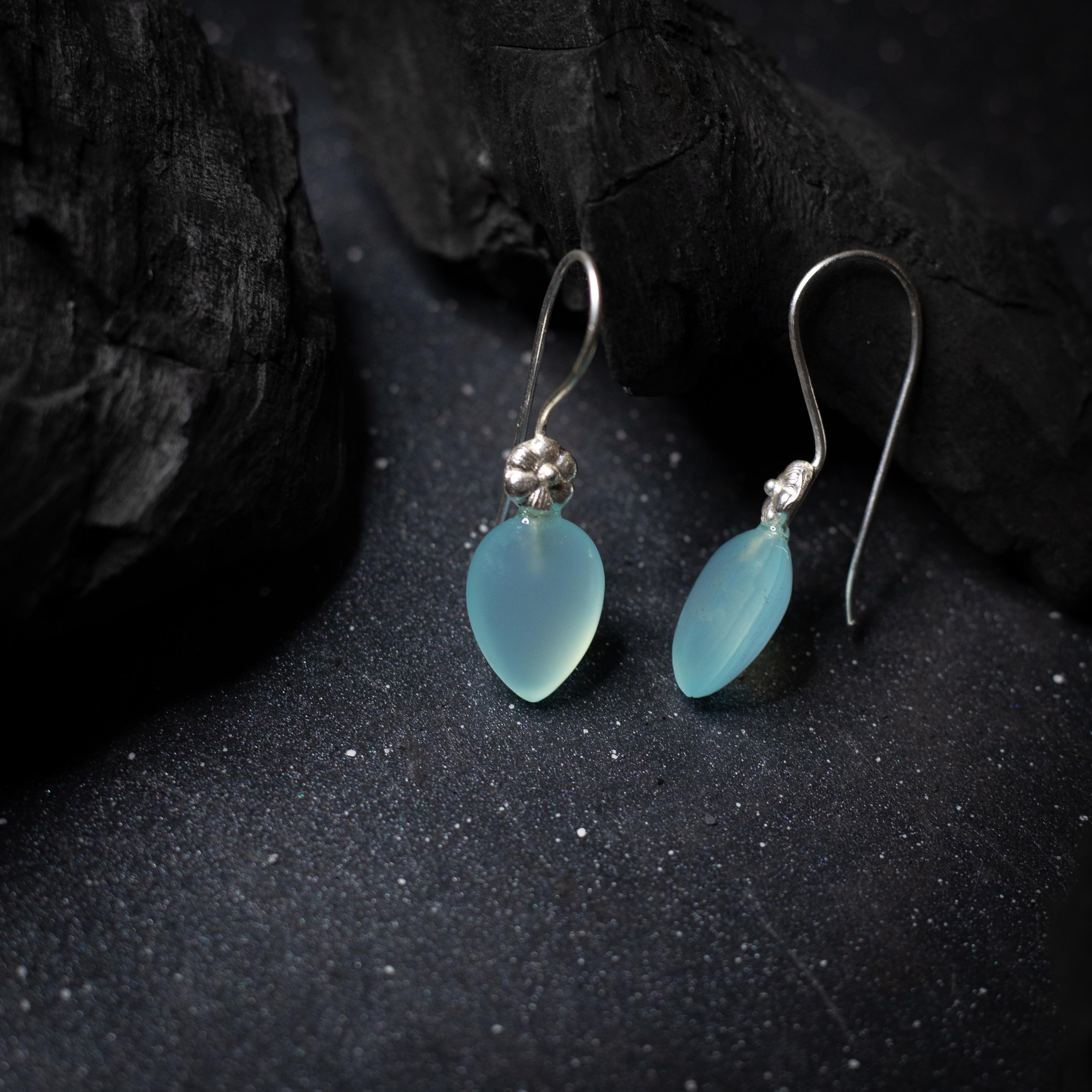 Aqua Chalcy Earrings