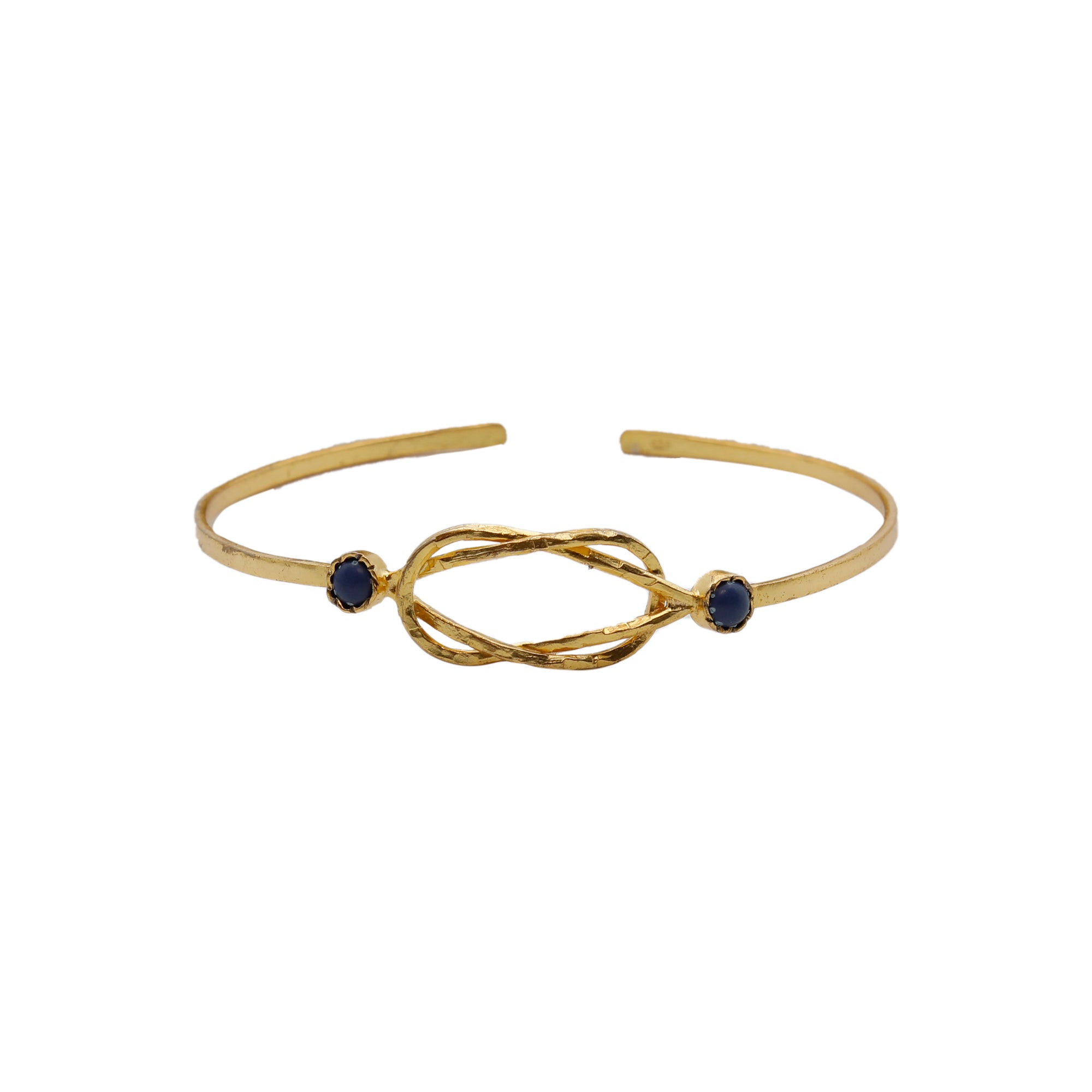 Gold Knot Cuff Bracelet