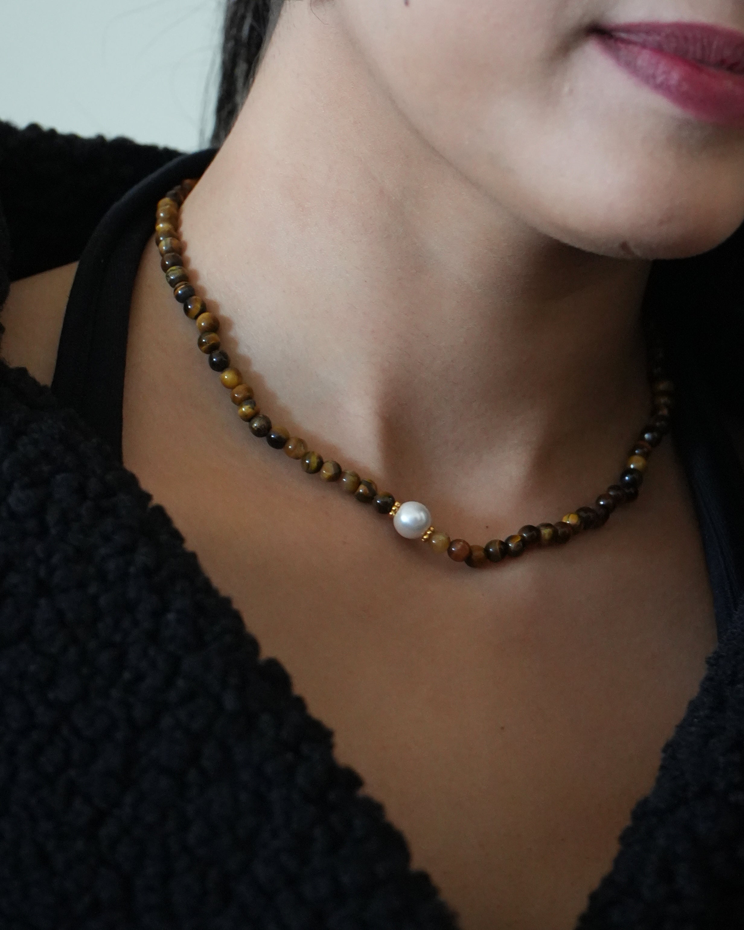 Tiger-Eye Necklace