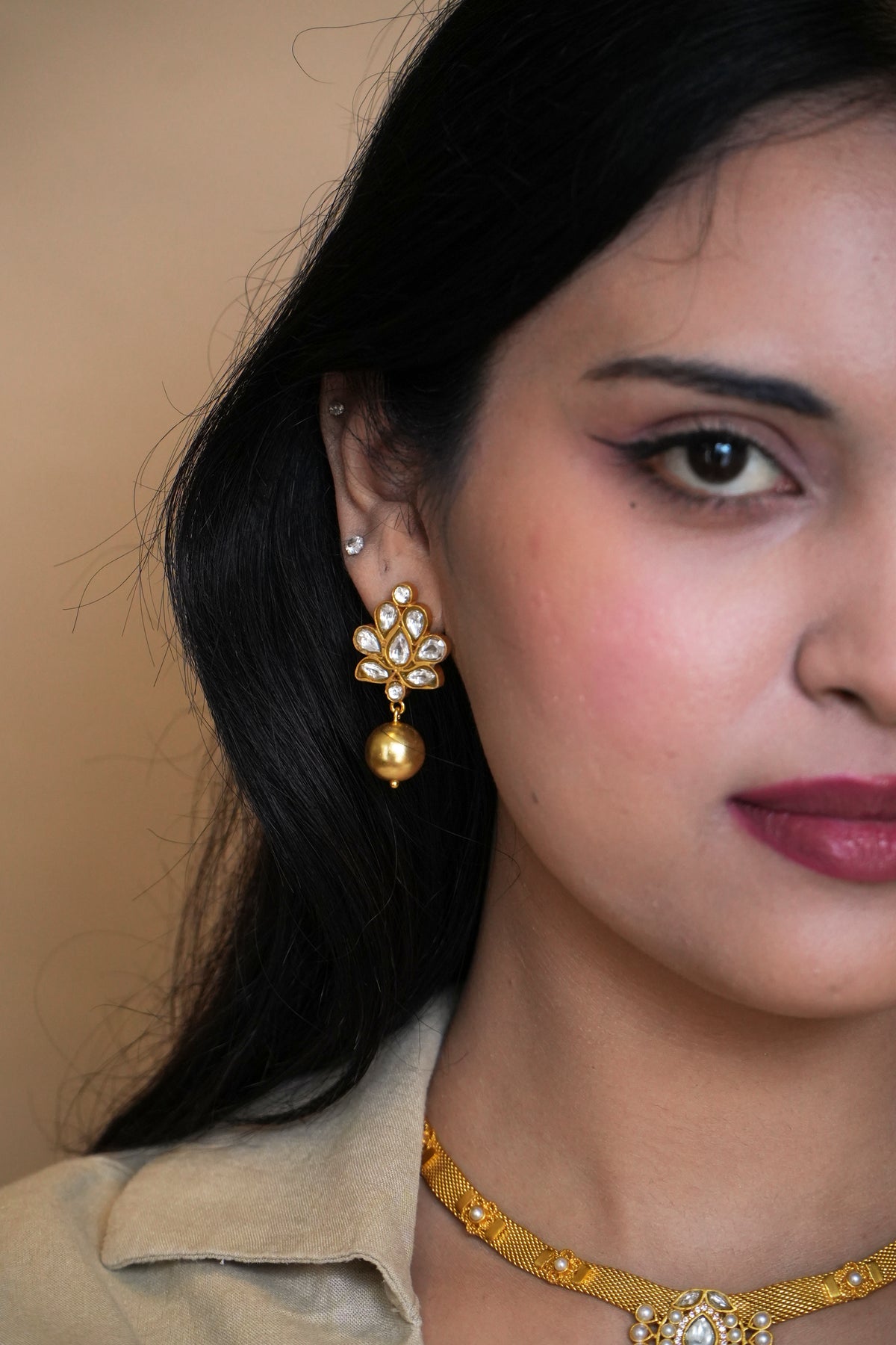 Aruna Gundu Earrings