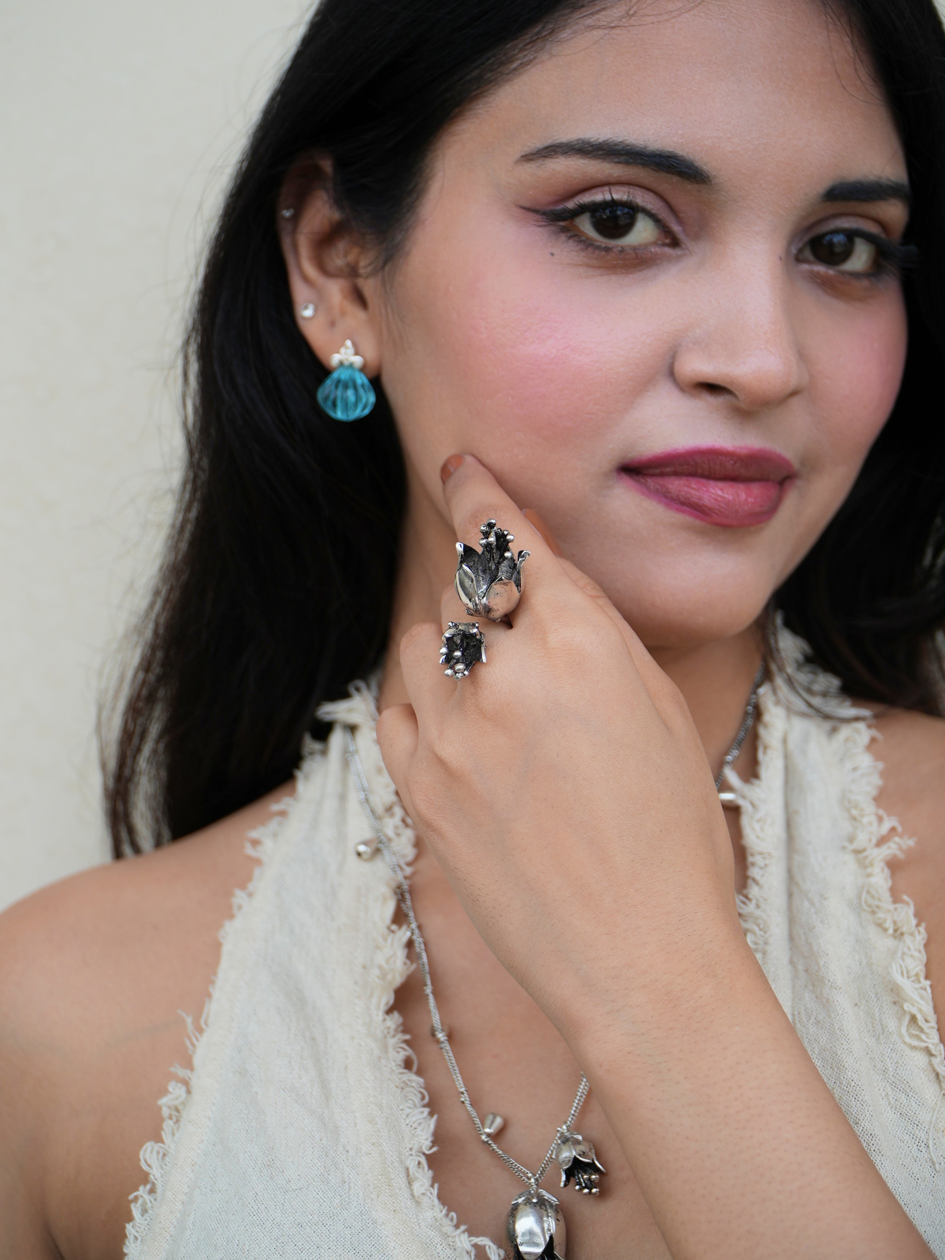 Kalindi Ring Silver
