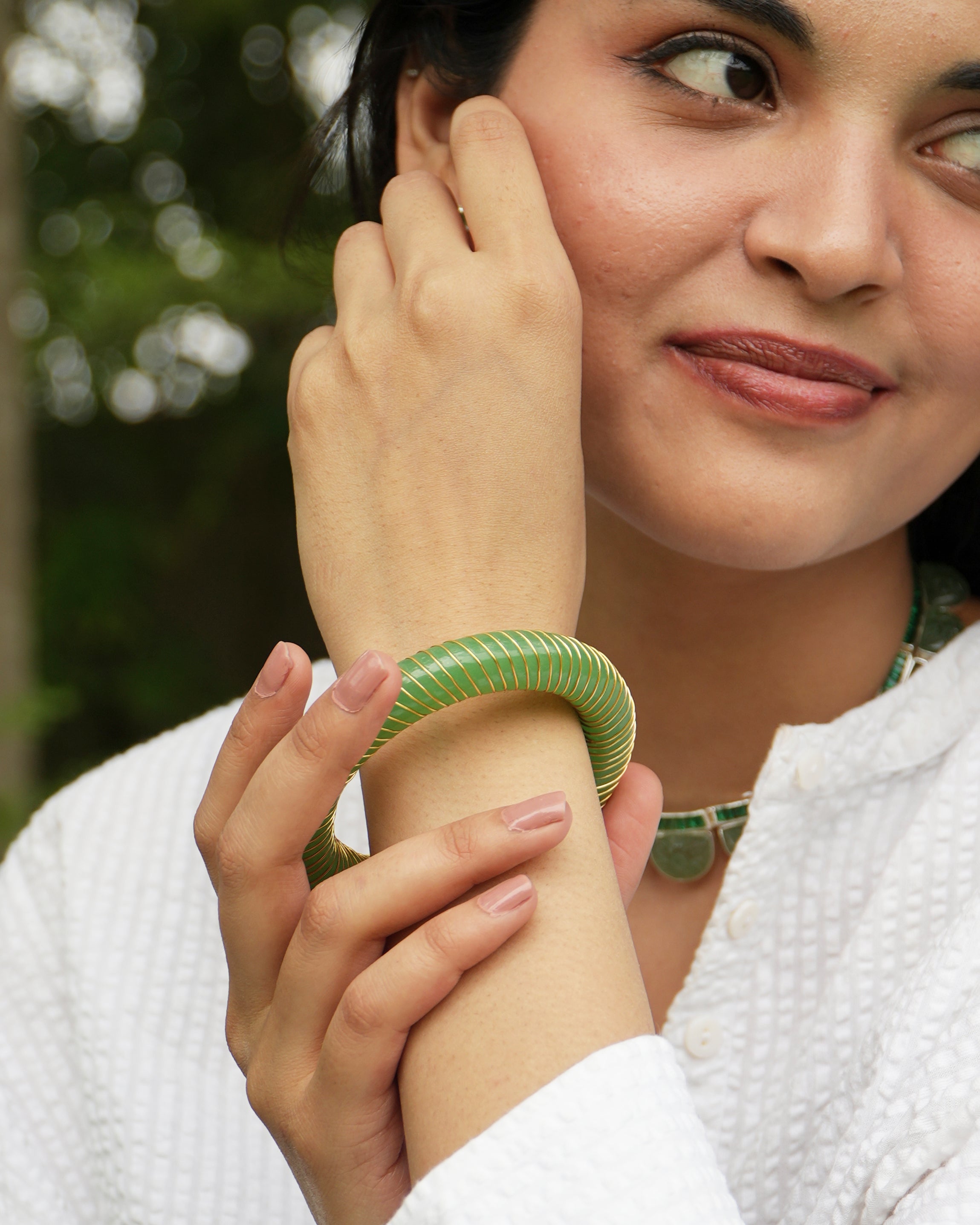 sabz bangle