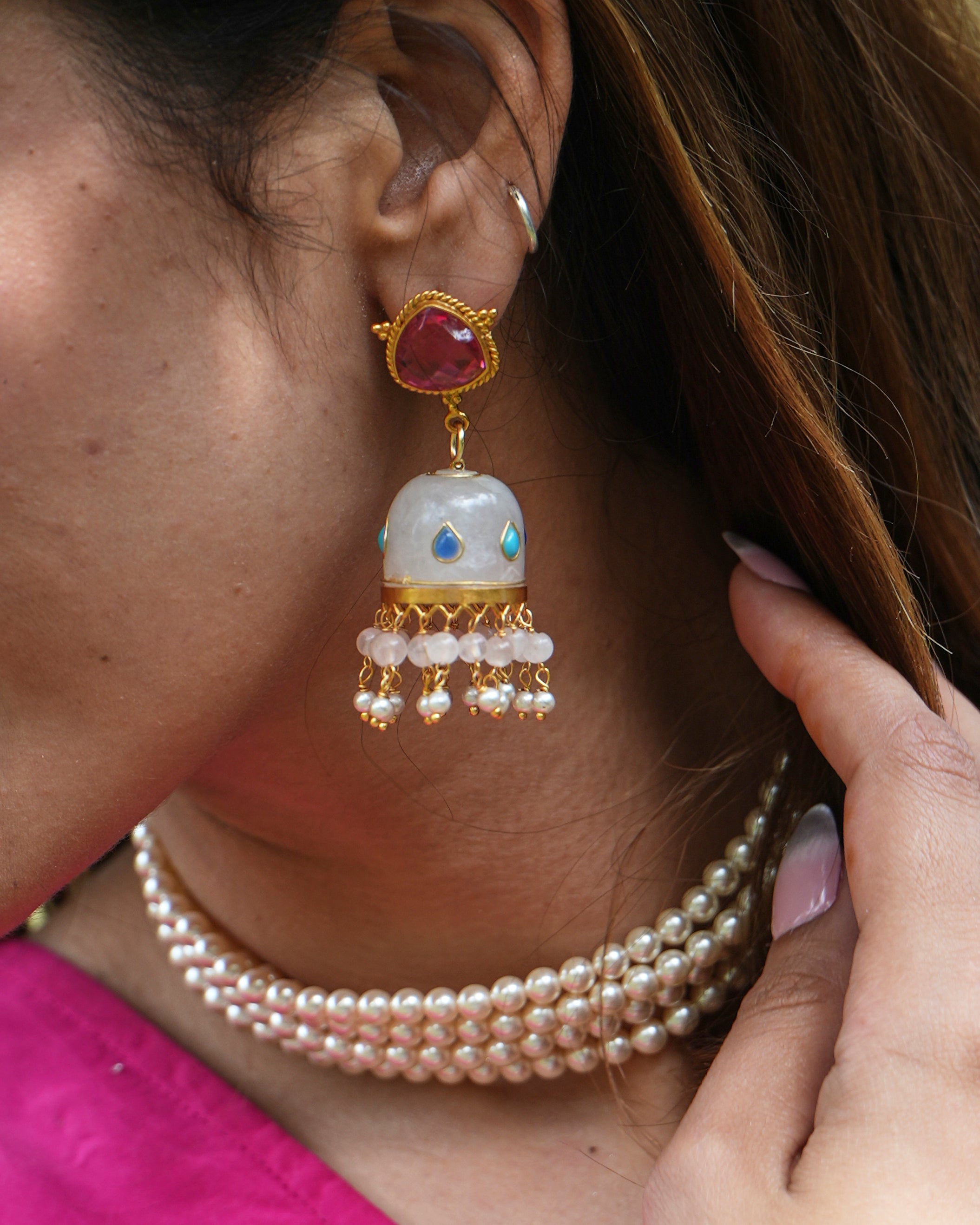 aman earrings