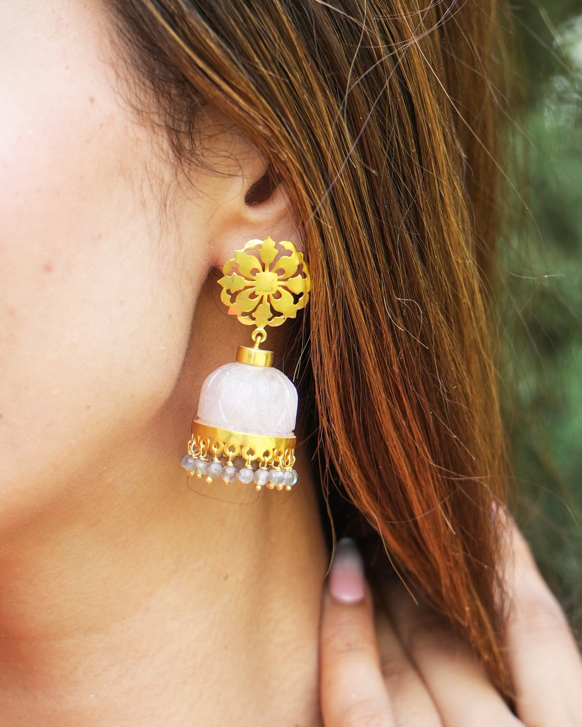 sirohi stone jhumka