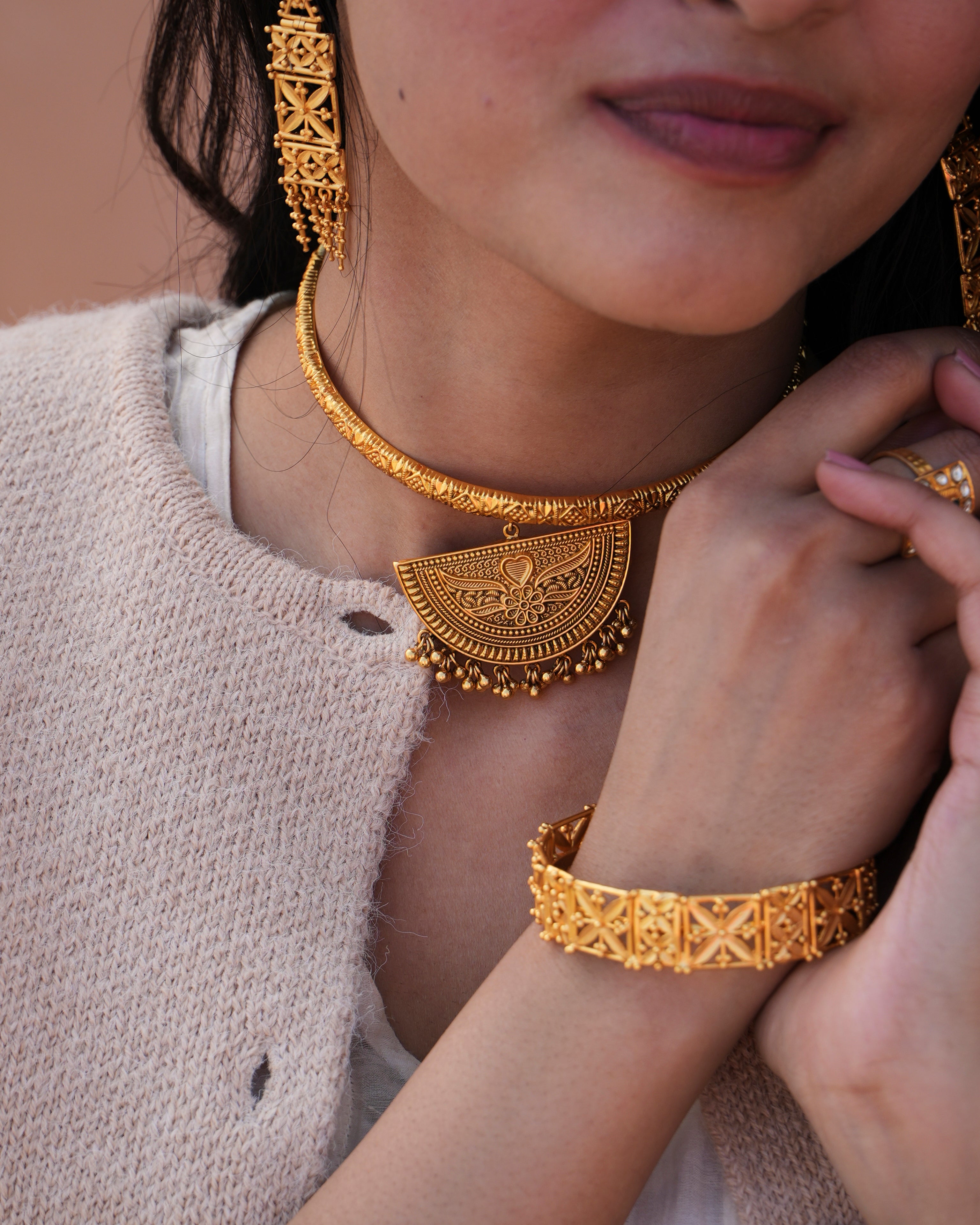 Sheesham Earrings