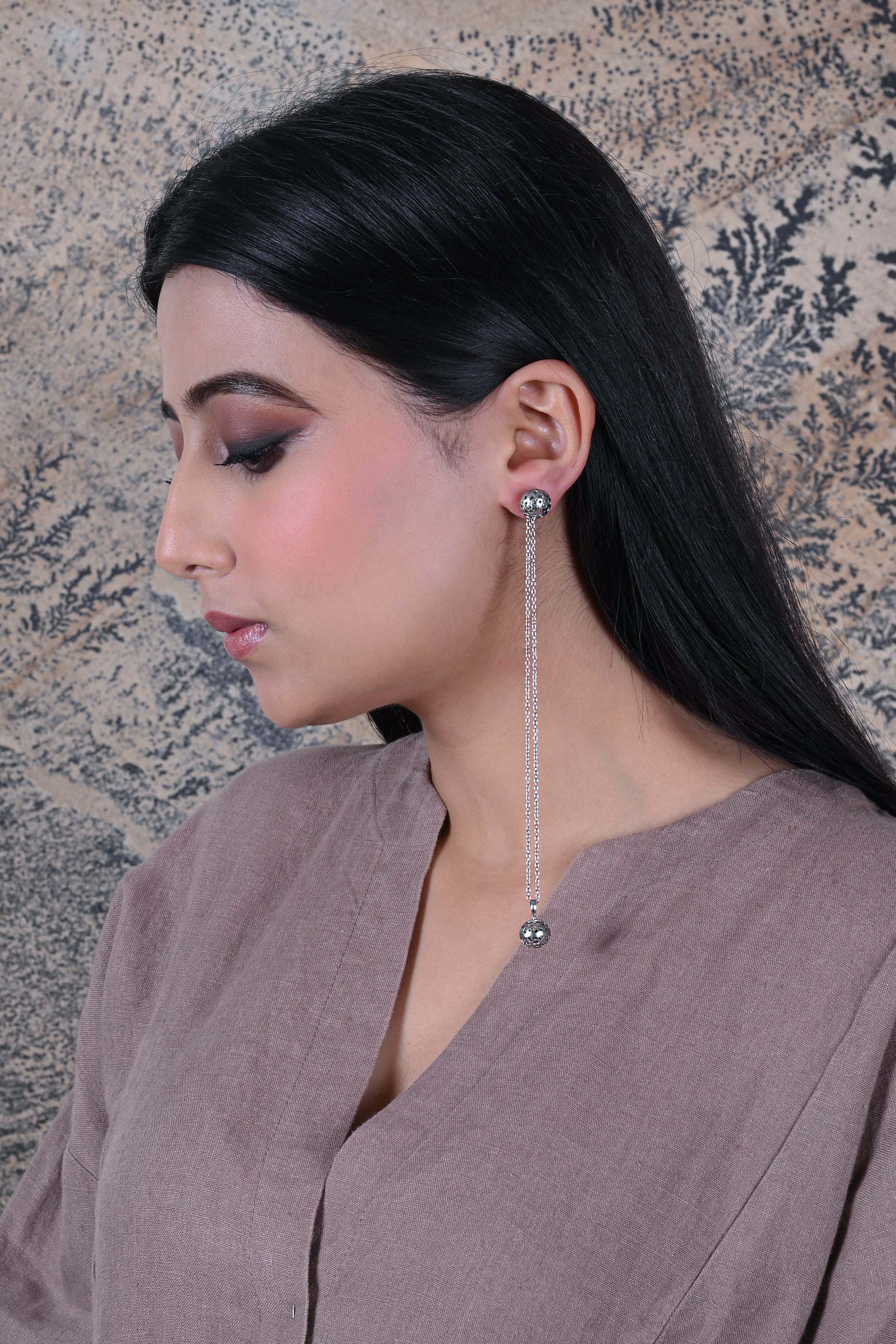 Silver Dehjoor Earrings