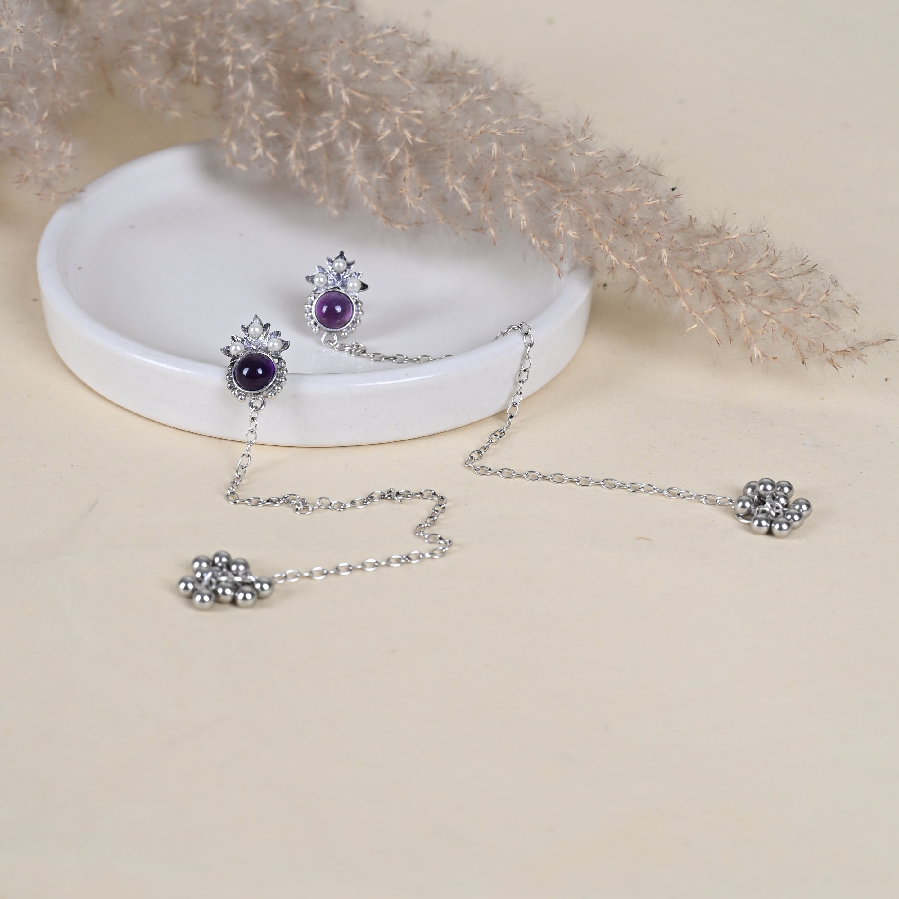 Silver Dehjoor Earrings
