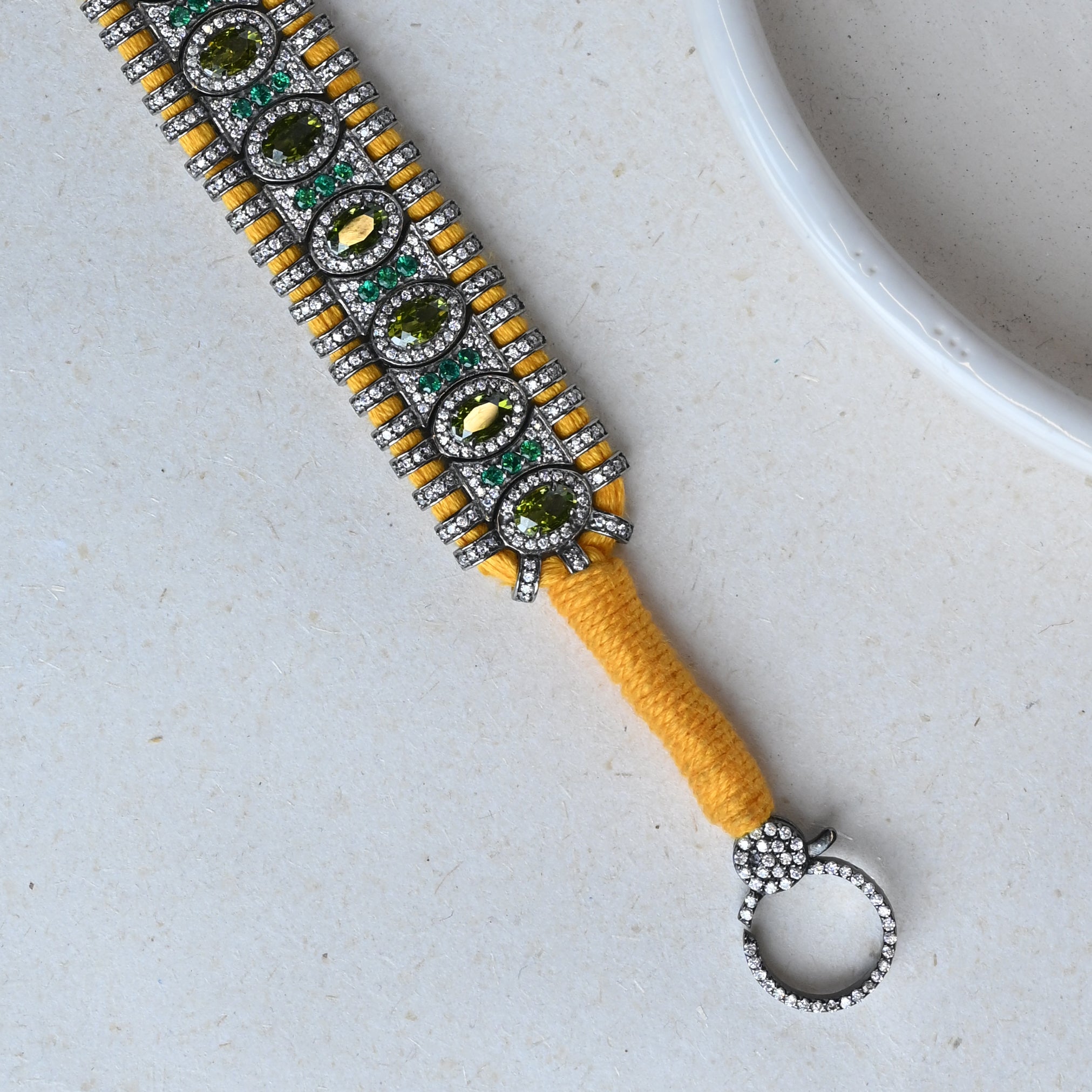 Yellow Thread Bracelet