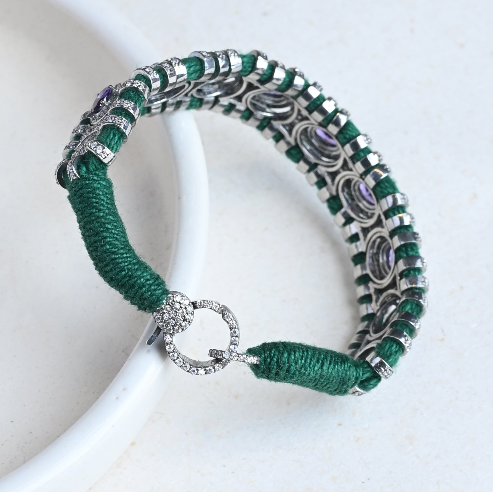 Green Thread Bracelet
