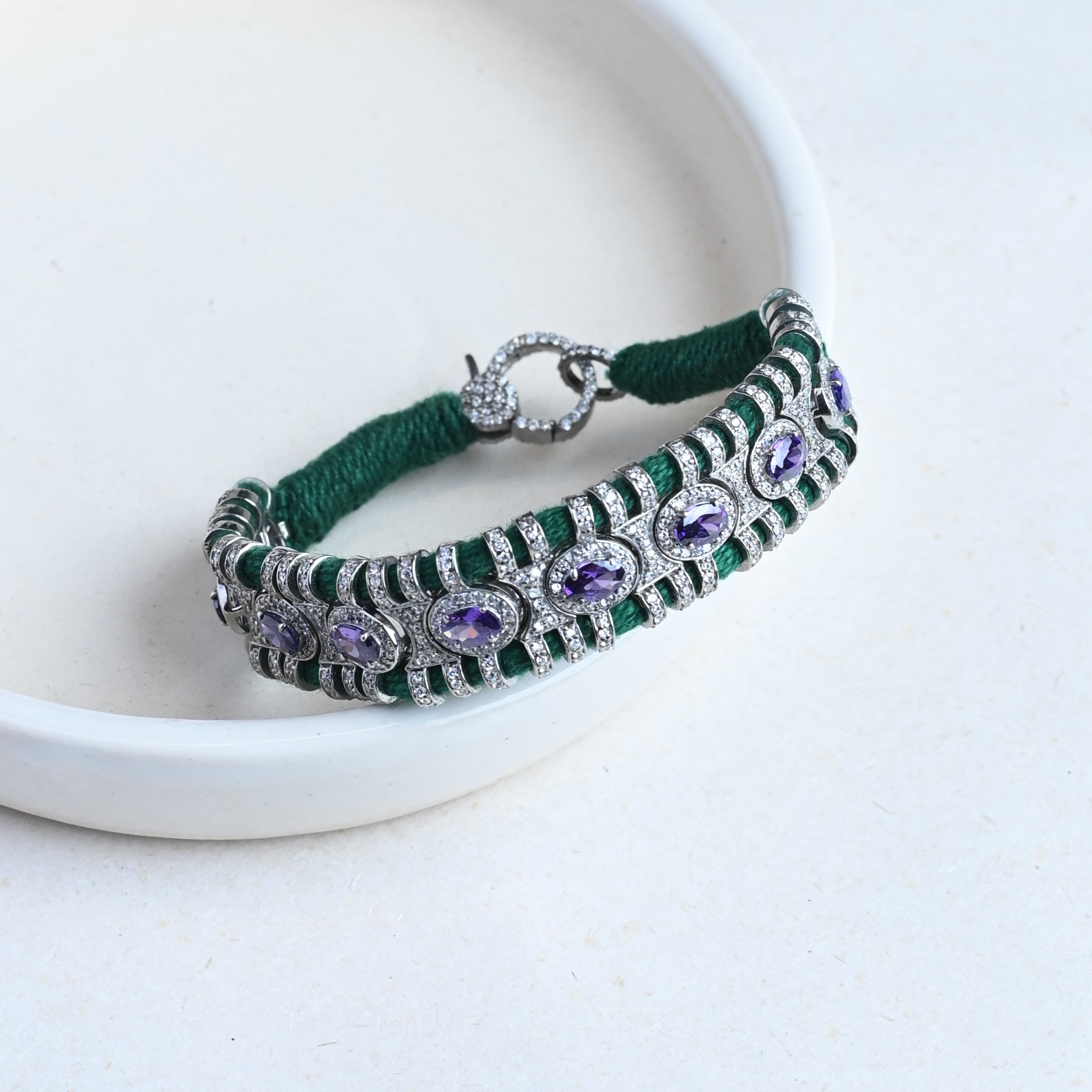 Green Thread Bracelet
