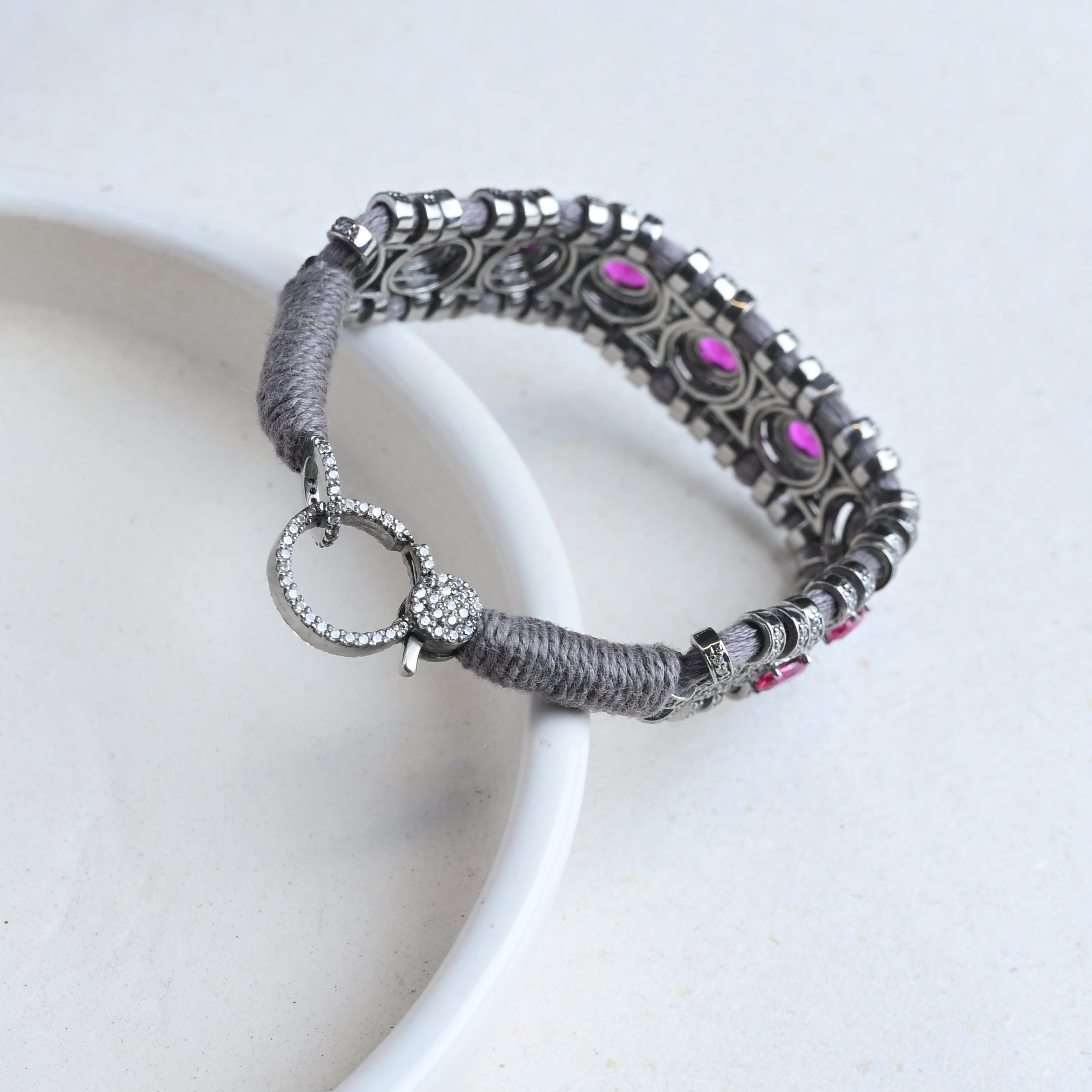 Grey-Thread Bracelet