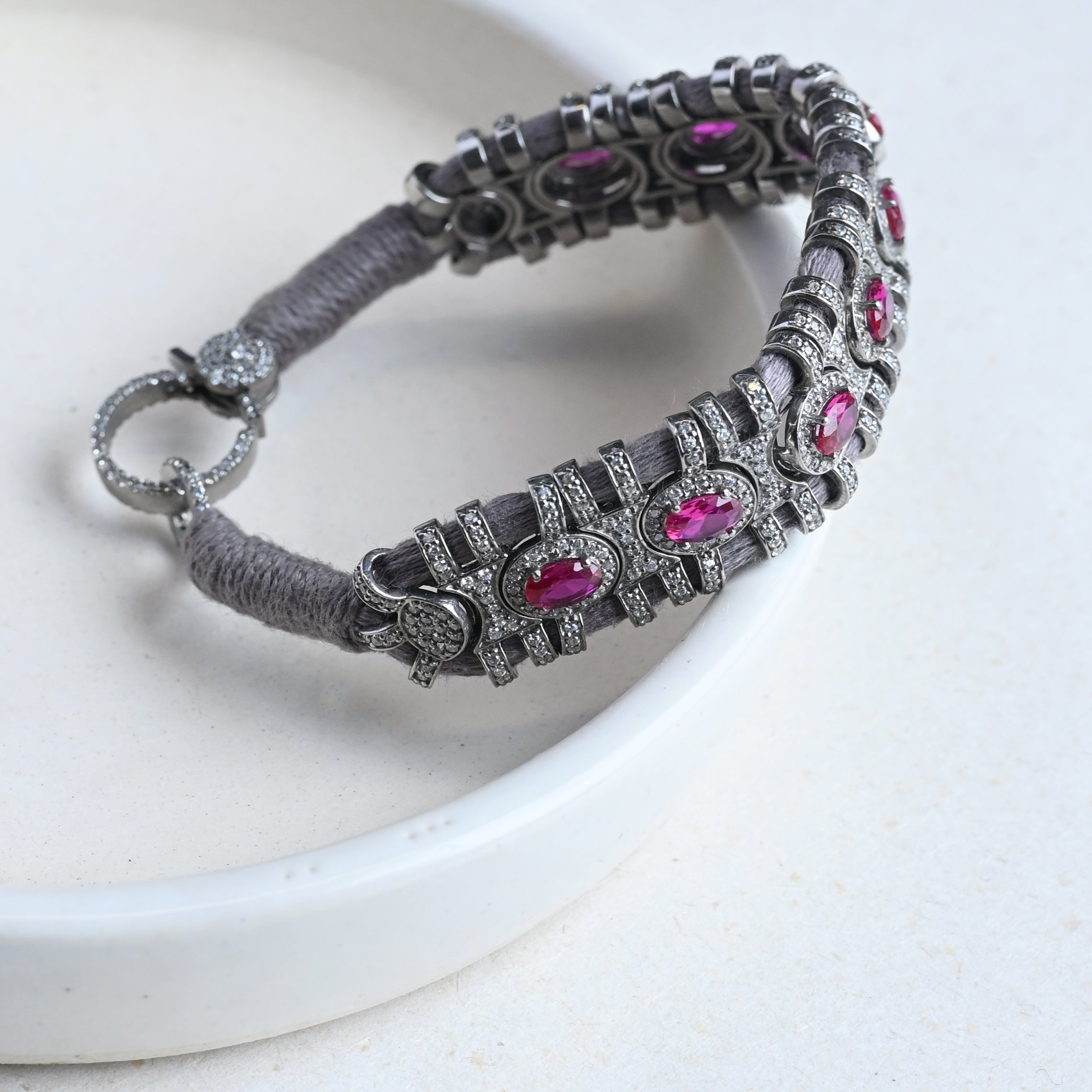 Grey-Thread Bracelet