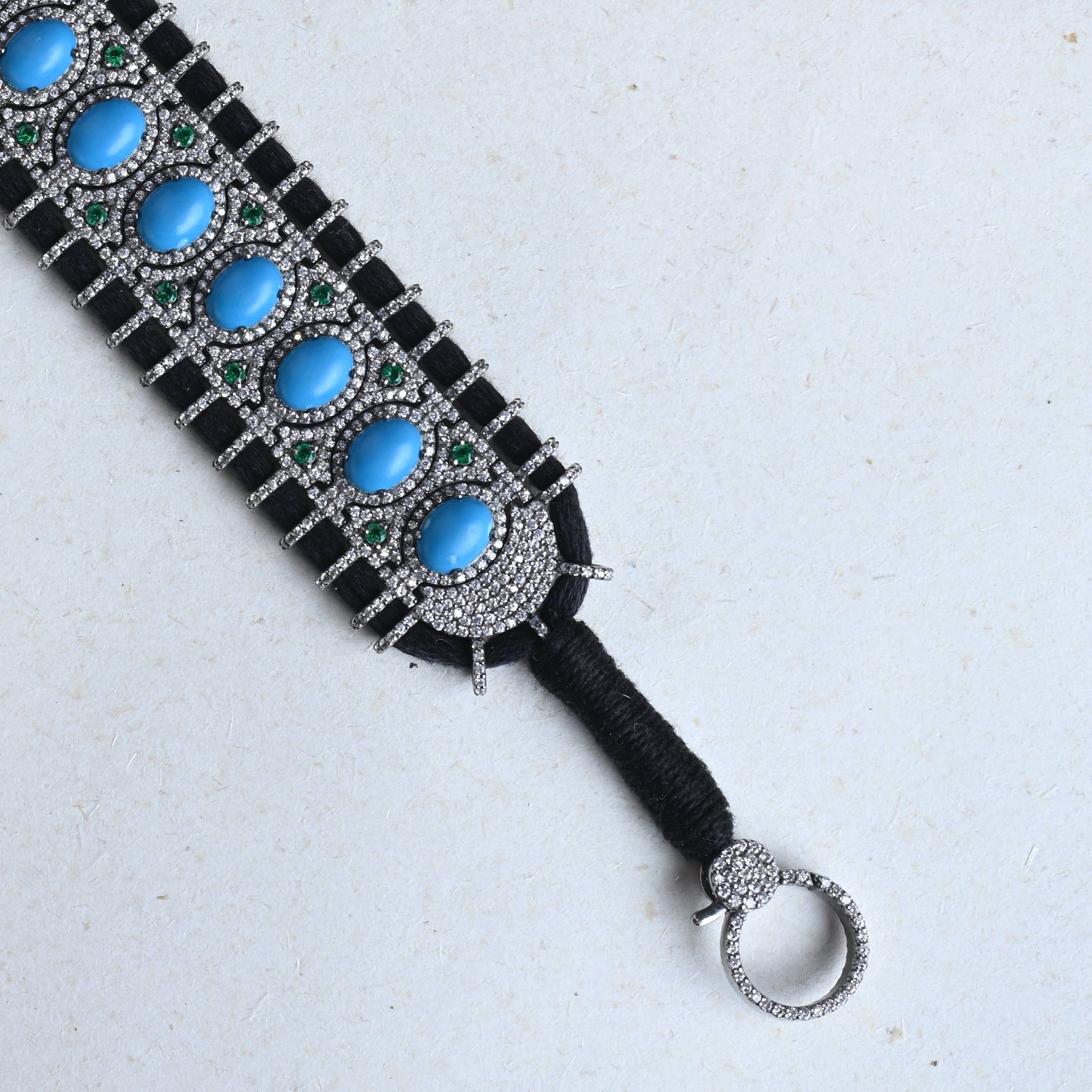 Black-Turq Bracelet