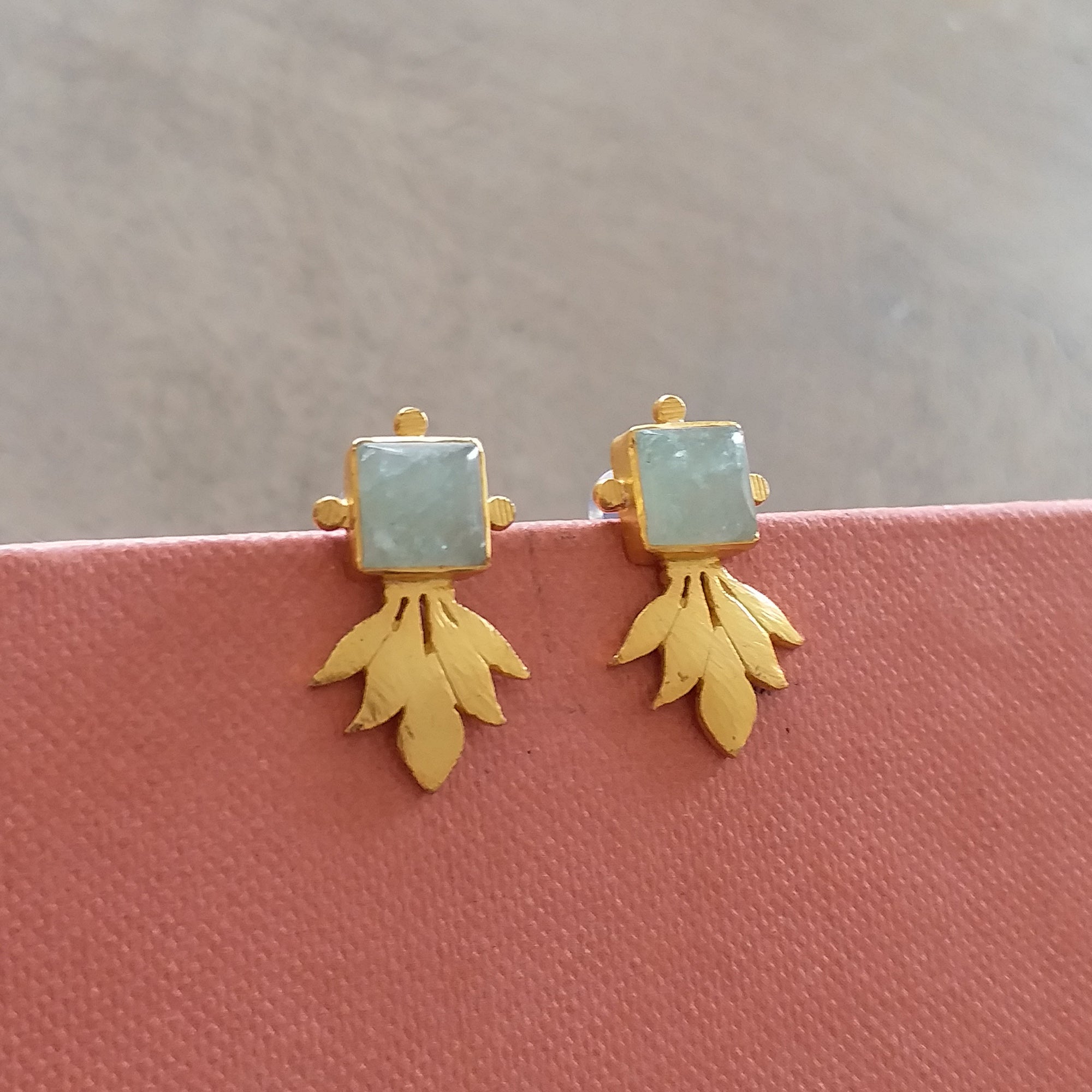 Grapes Aventurine Studs