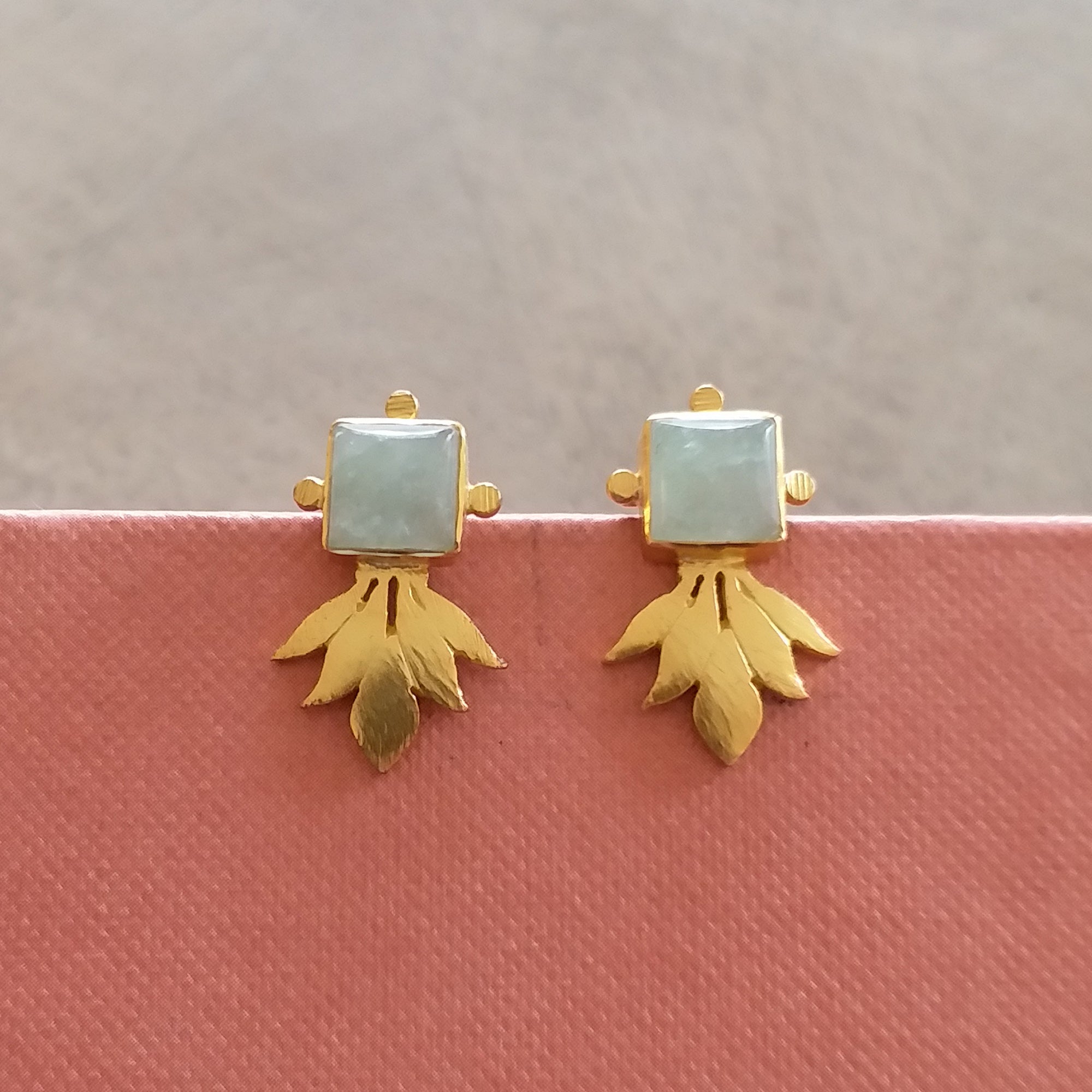 Grapes Aventurine Studs