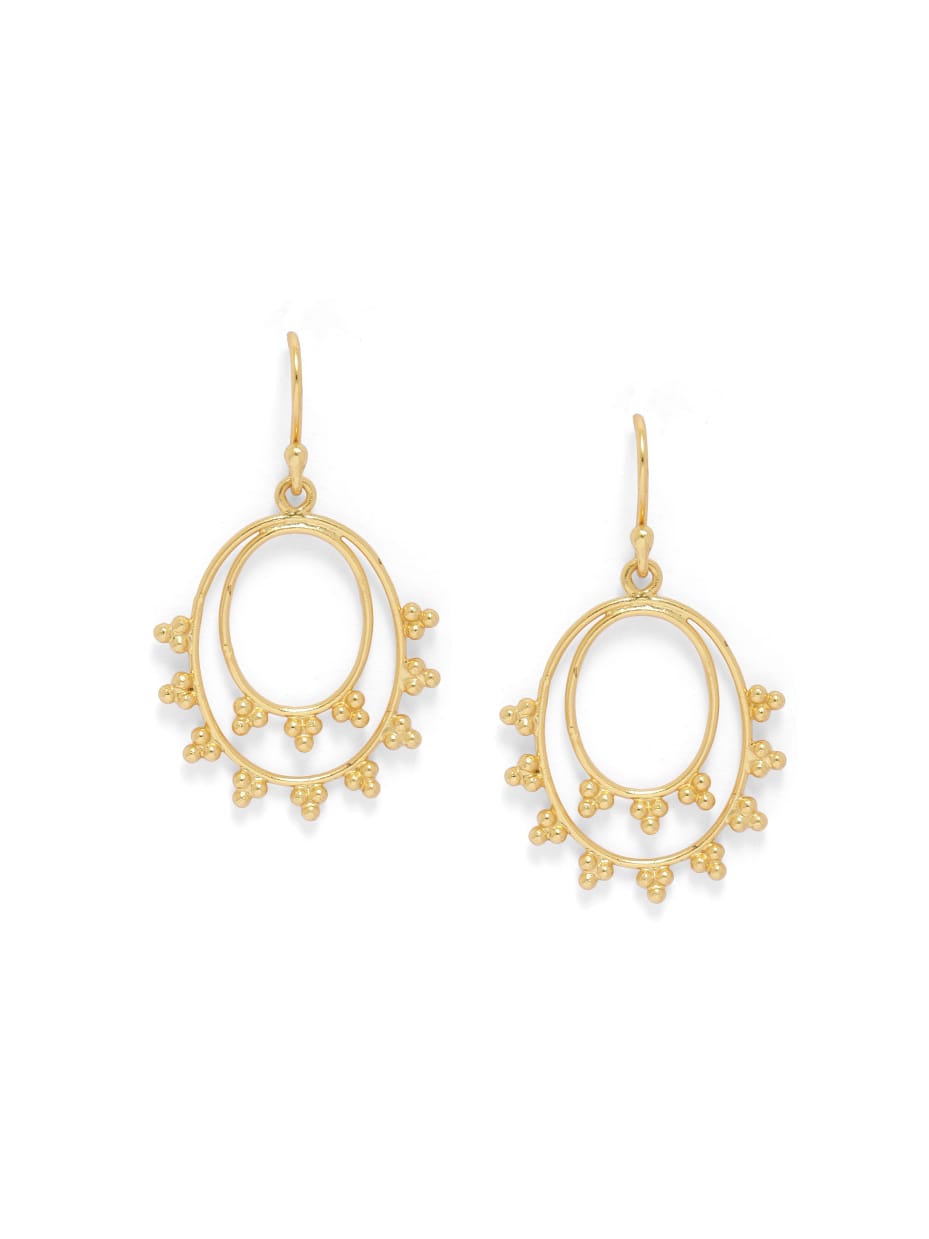 92.5 sterling Silver Gold plated rawa hoops earrings.
