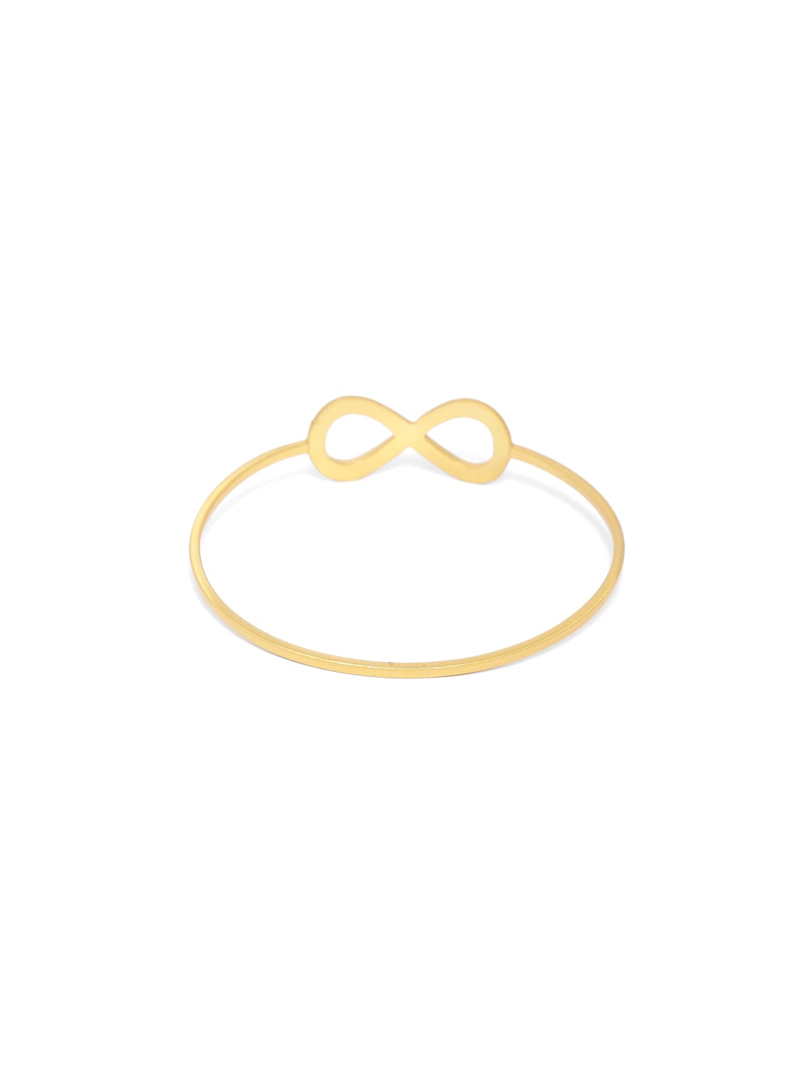 92.5 sterling Silver Gold plated infinity bracelet.