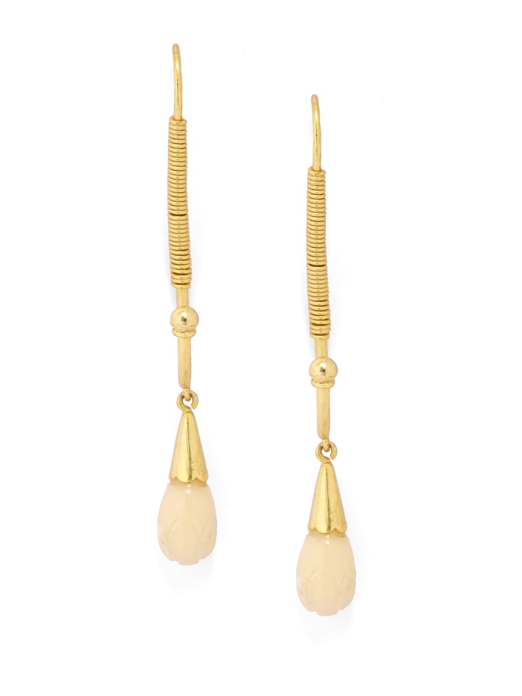 Handcrafted silver, 1 micron gold plating, Serpentine carved.