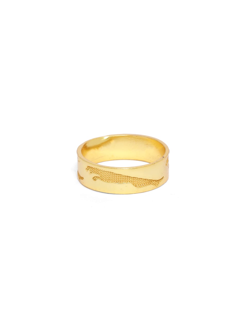 Jaguar ring in sterling Silver with 18k Gold plating (made to size).