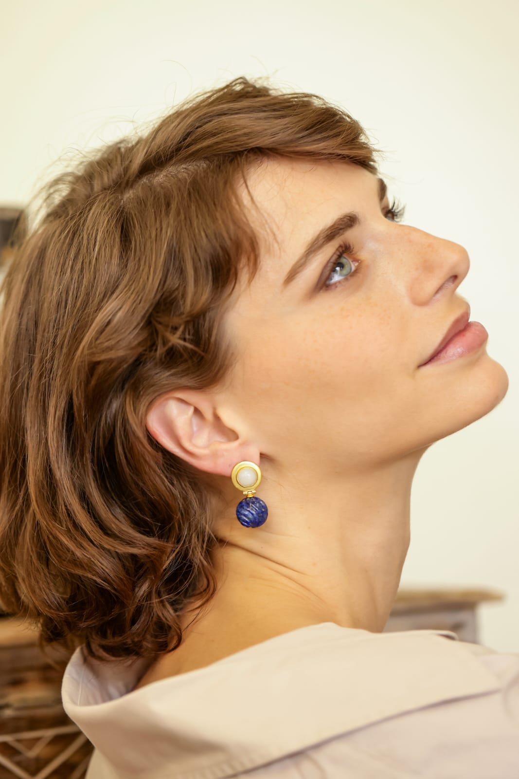 Lapis-Lazulli earrings