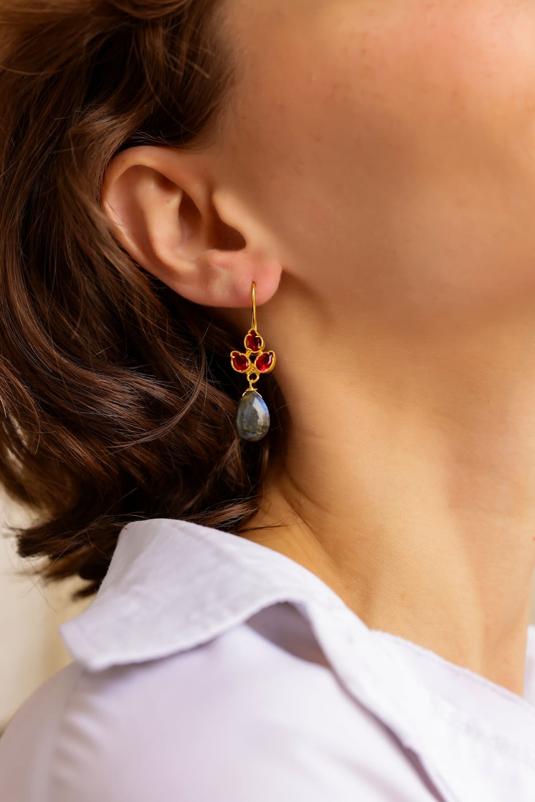 Durga Earrings (Black)