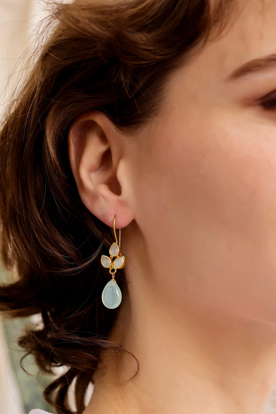 Durga Earrings (Blue)