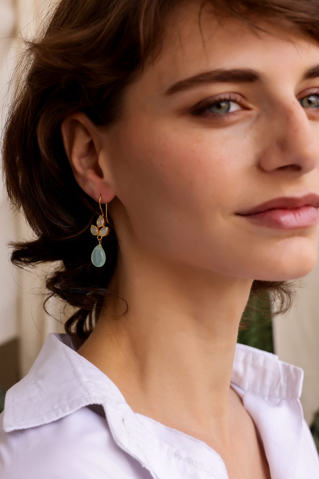 Durga Earrings (Blue)