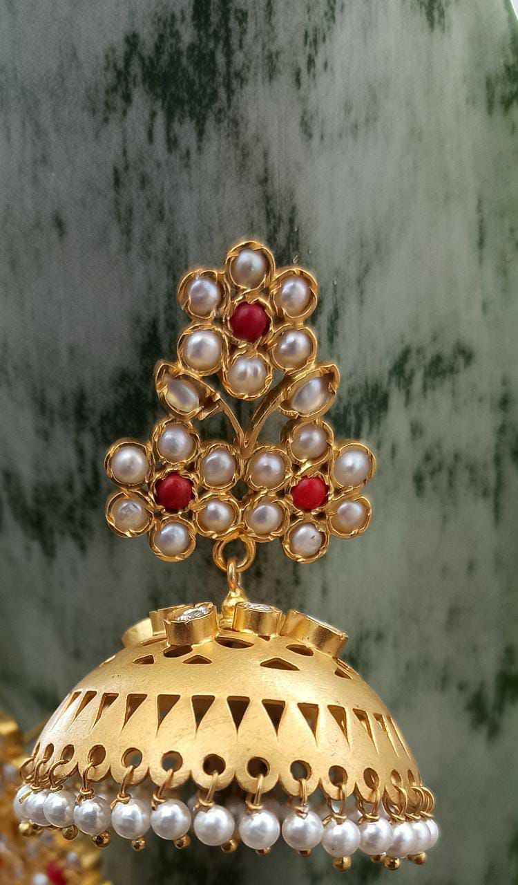Teen-Phool jhumka