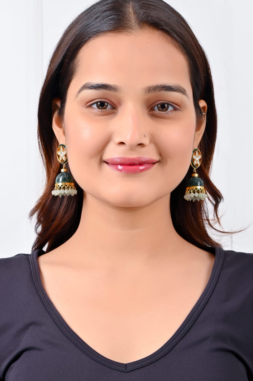 Onyx jhumka