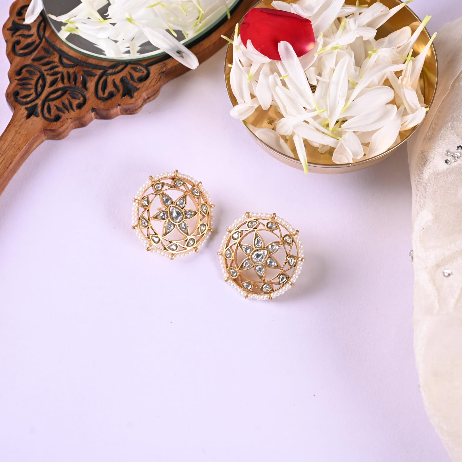 Karna phool earrings