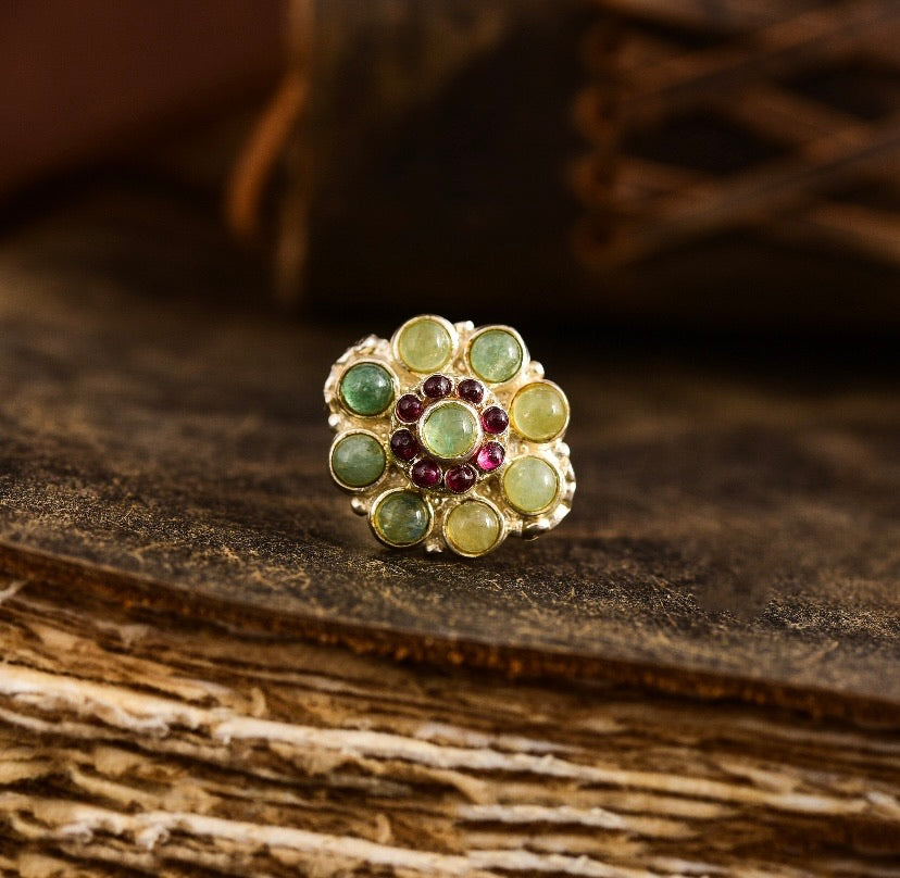 Rings grapes aventurine
