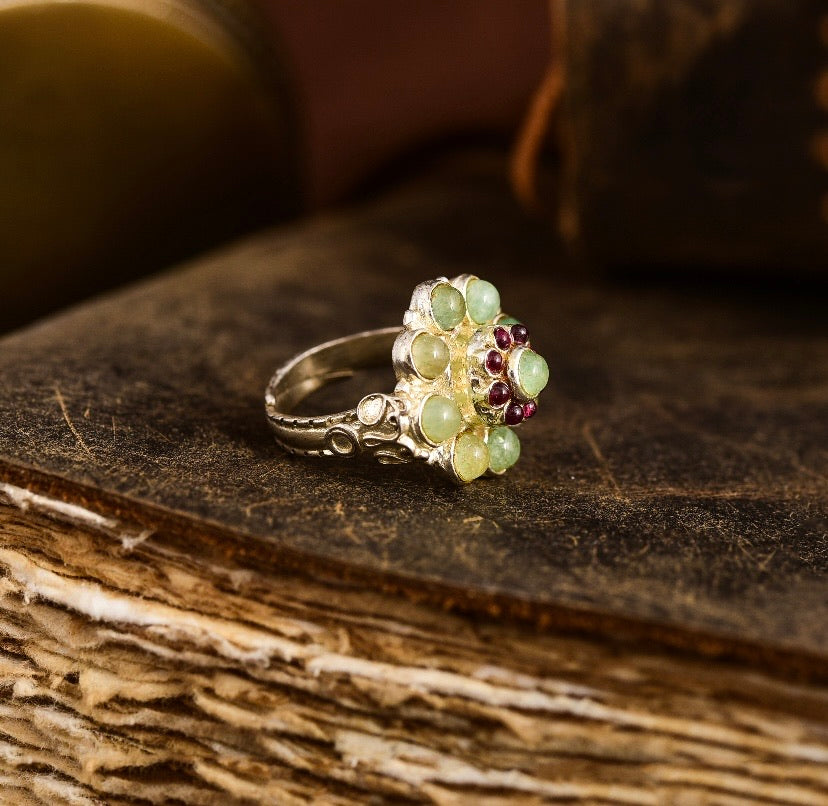 Rings grapes aventurine