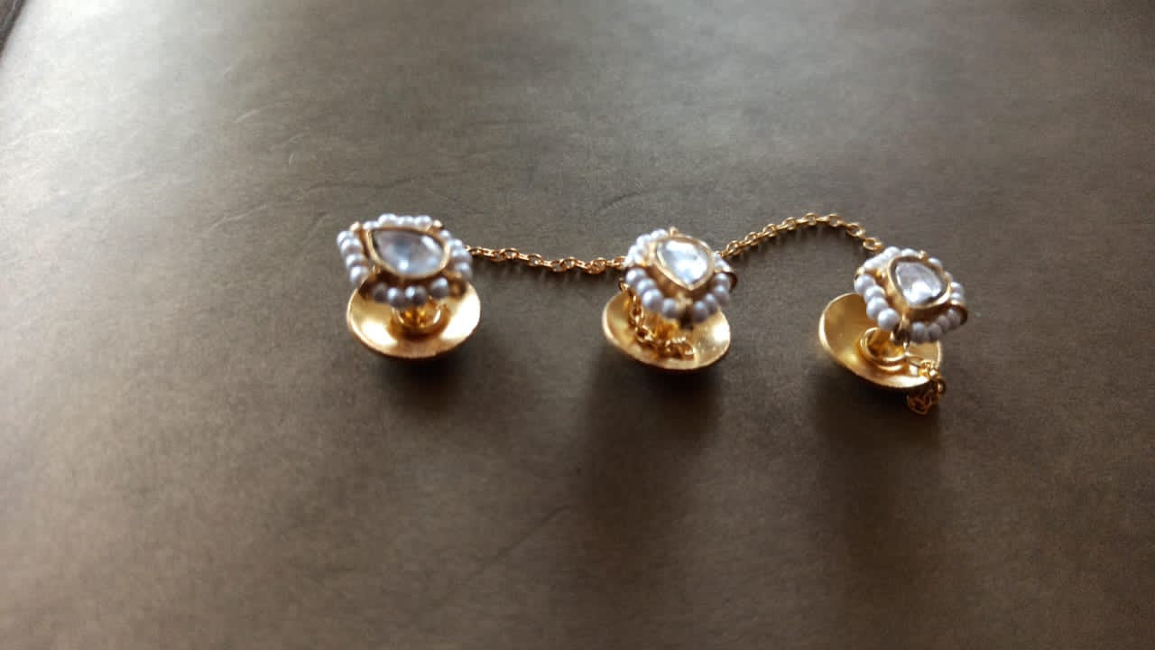 Kurta buttons Polki paan