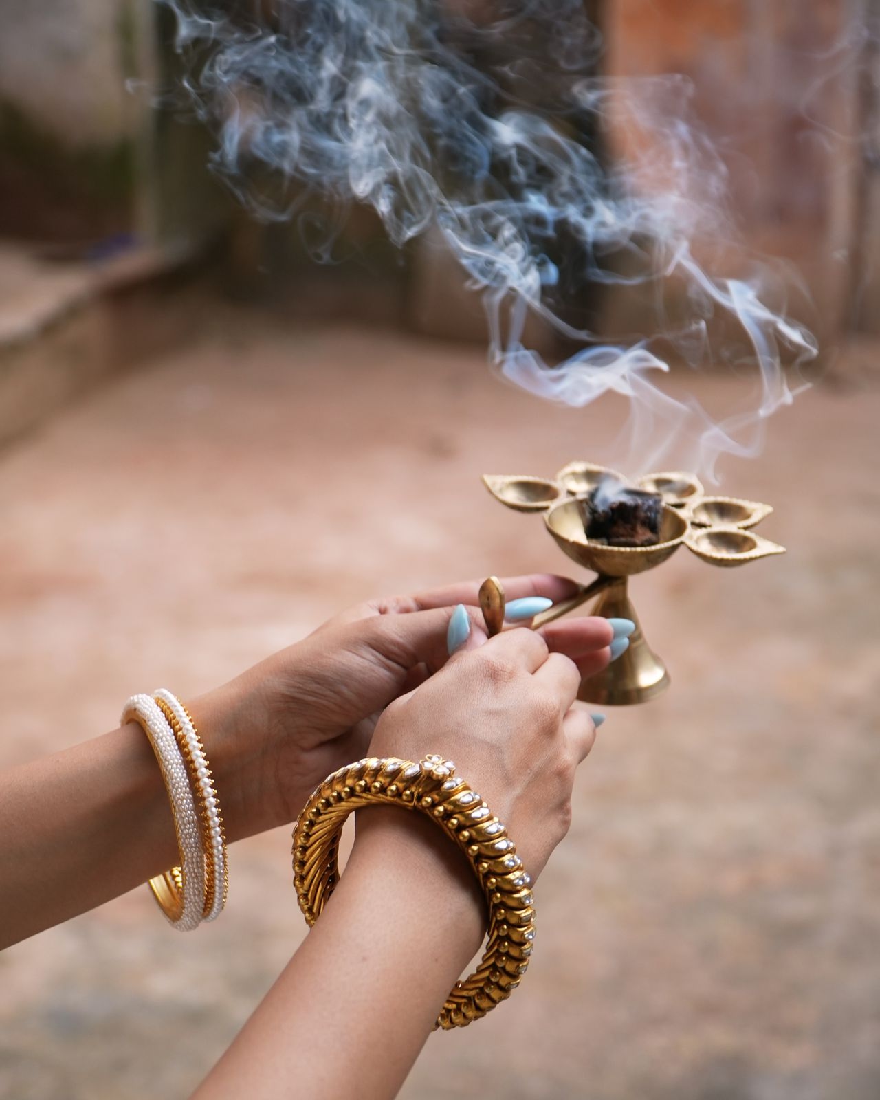 Sutlada Polki Bangle