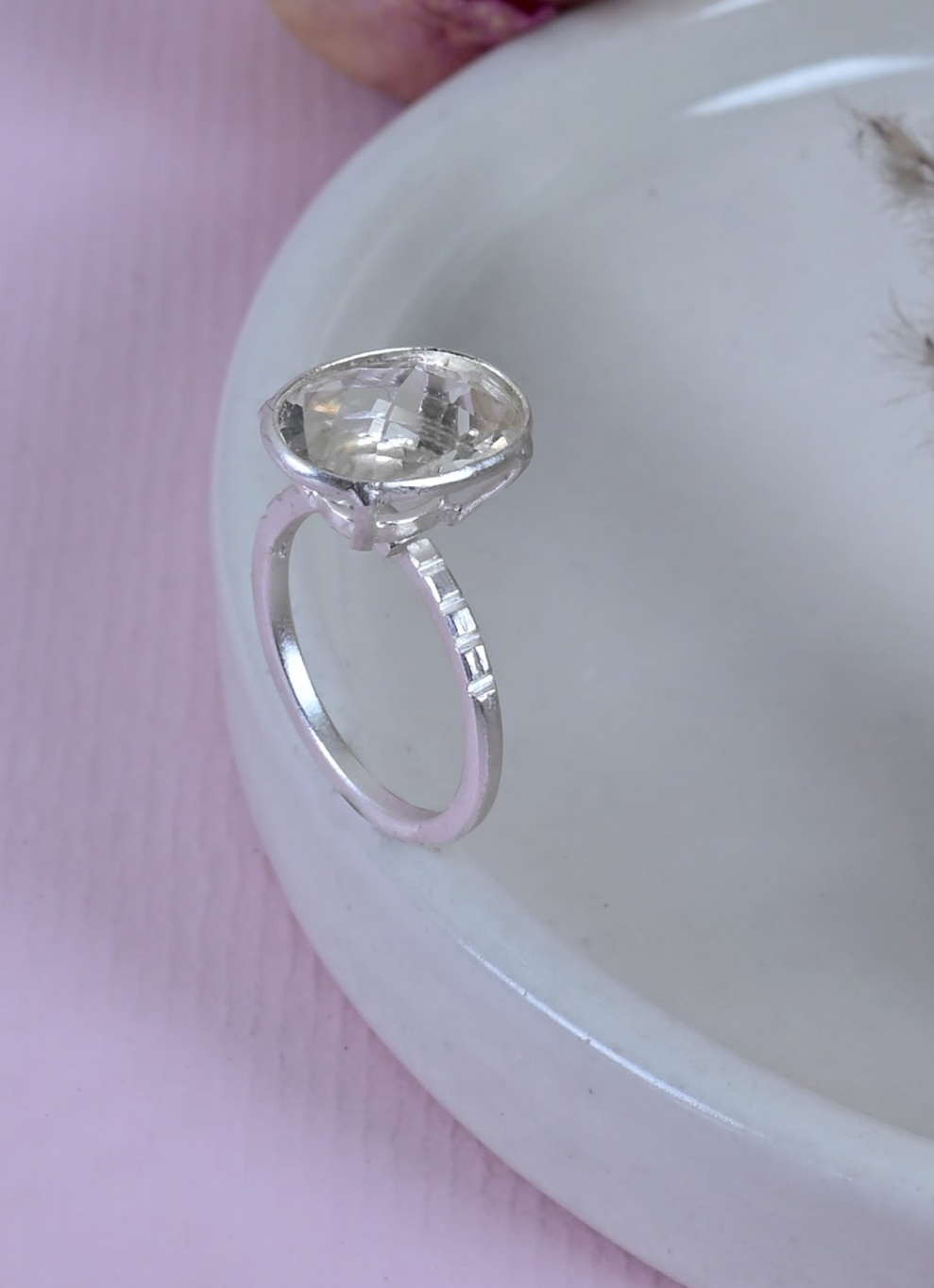 Crystal Ring (white)