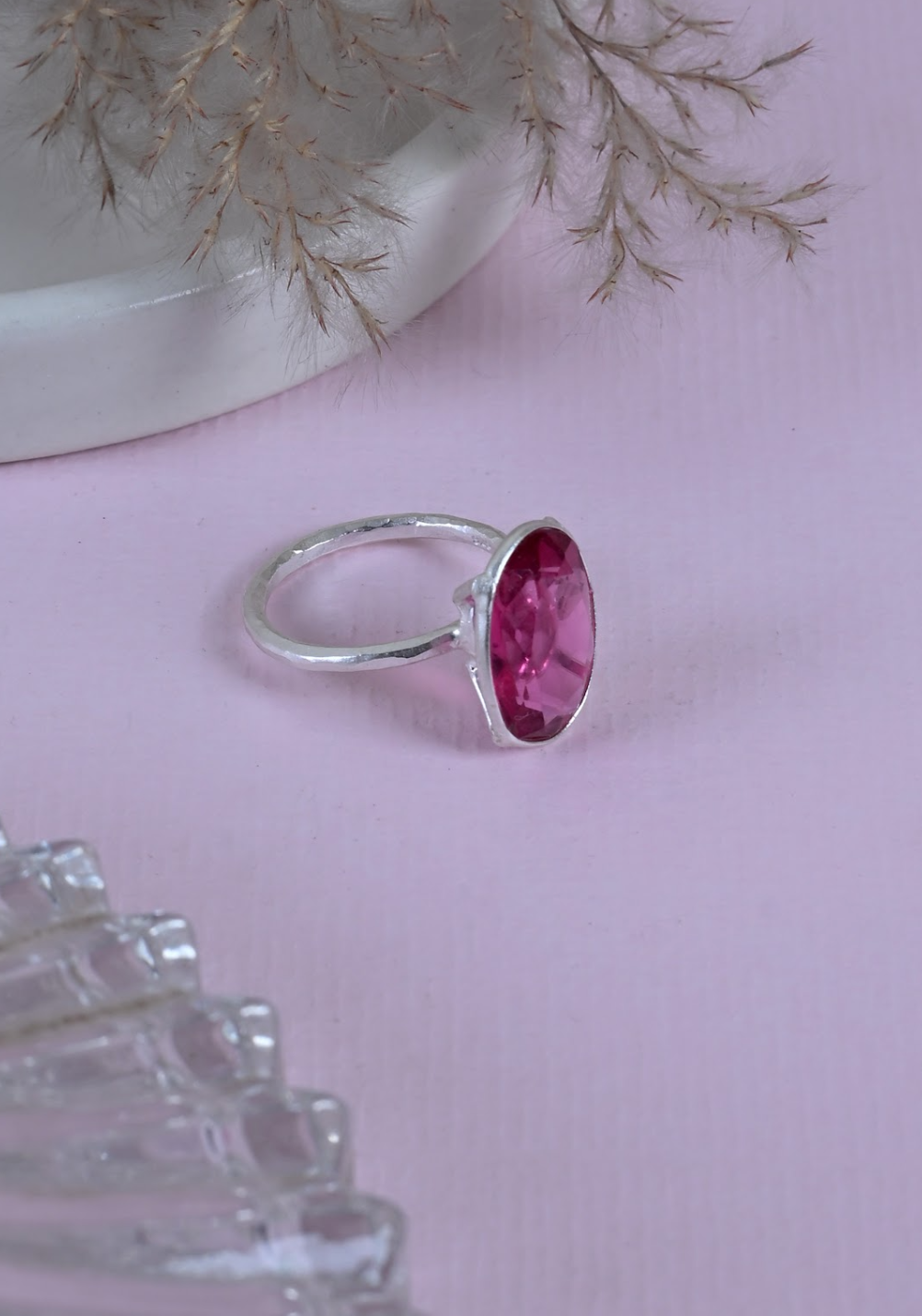Ruby Quartz Ring