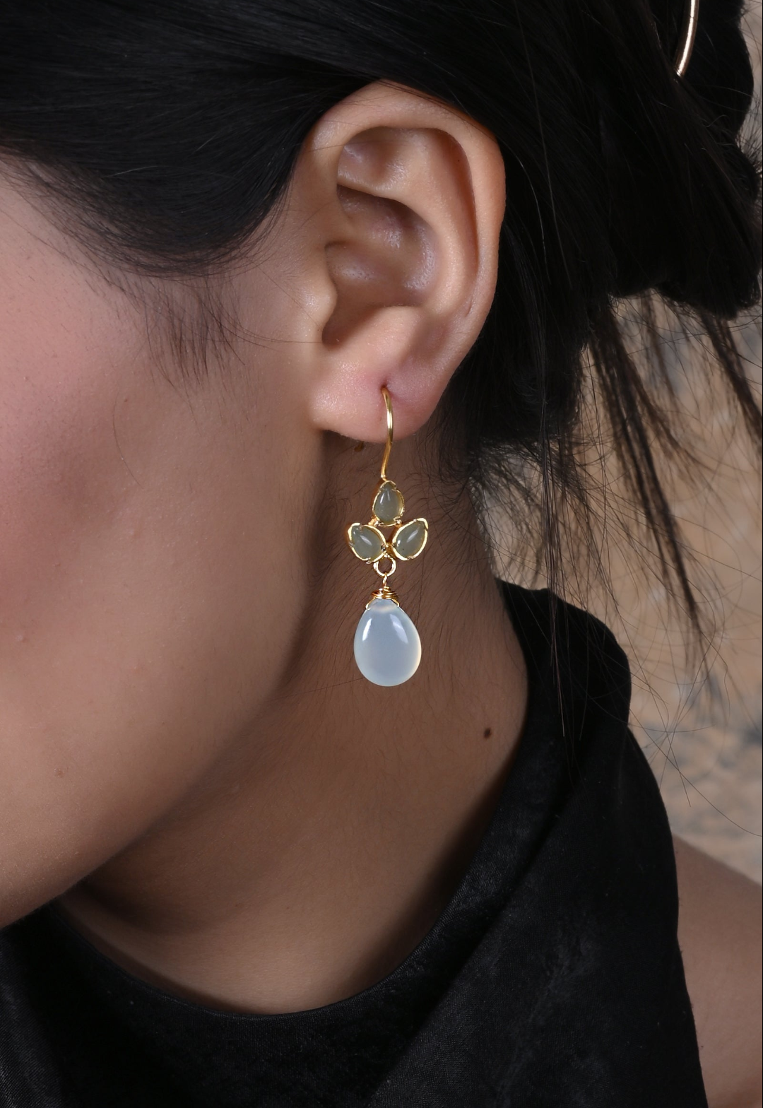 Durga Earrings (Lime)
