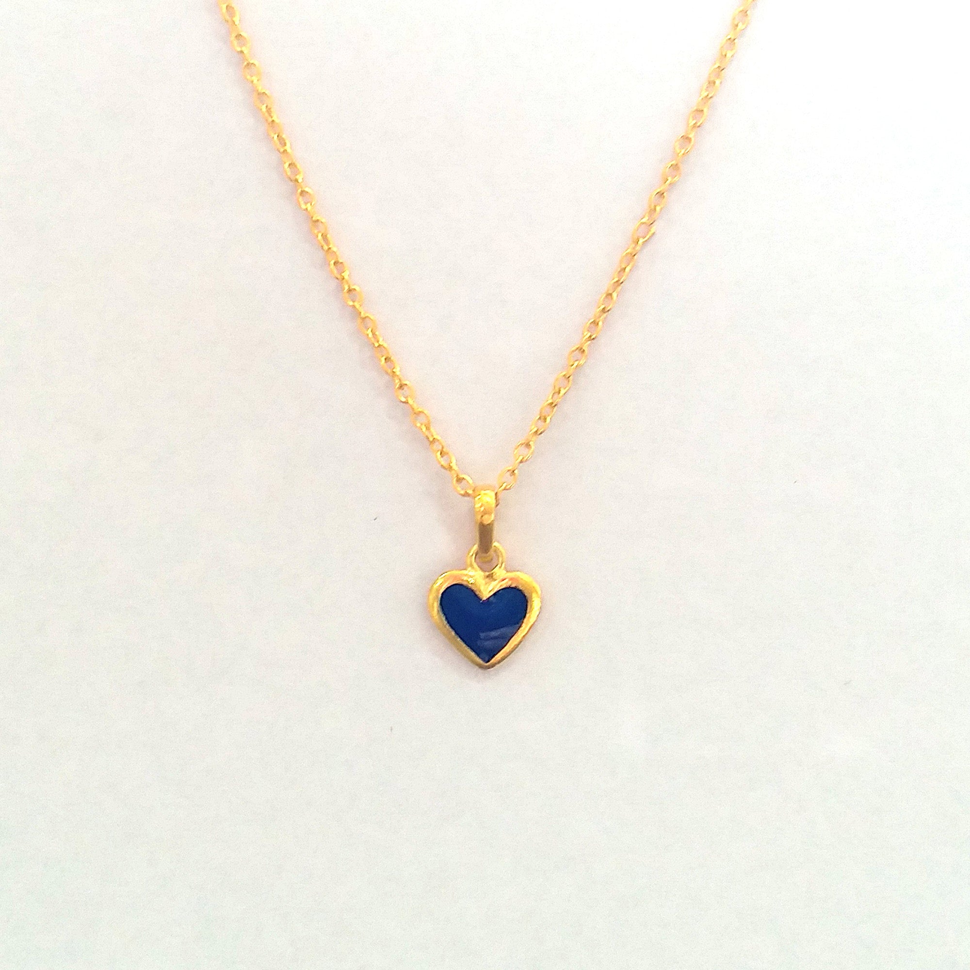 Tiny Heart Necklace Valentine Jewelry