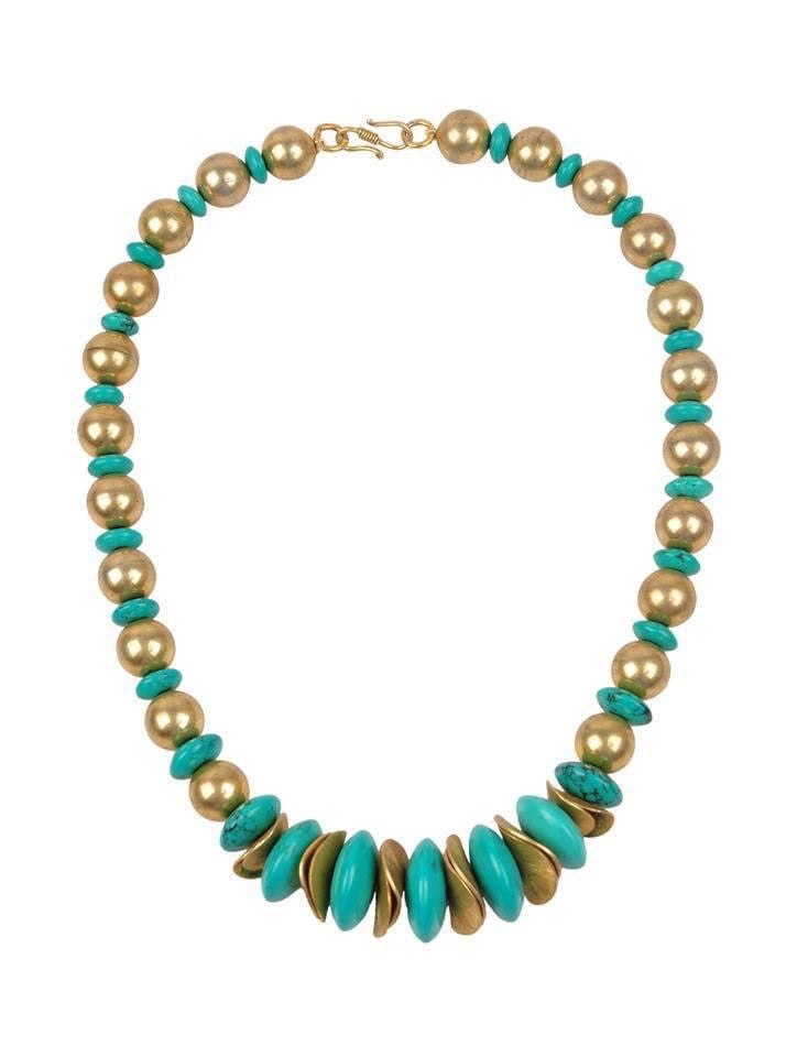 Necklace Recon turquoise silver