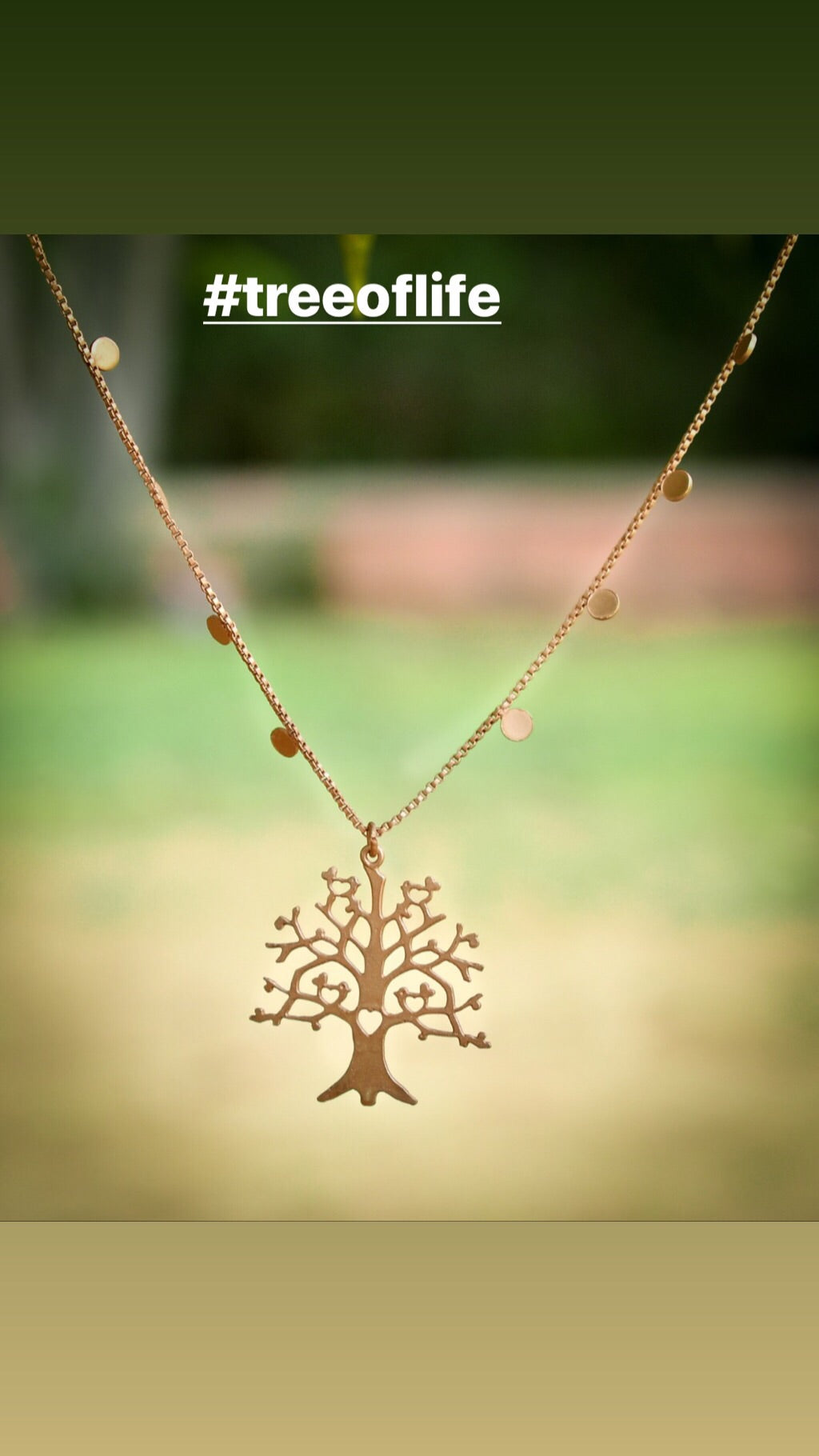 Tree of life necklace