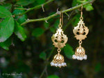 Load image into Gallery viewer, Pearl Jhumkis
