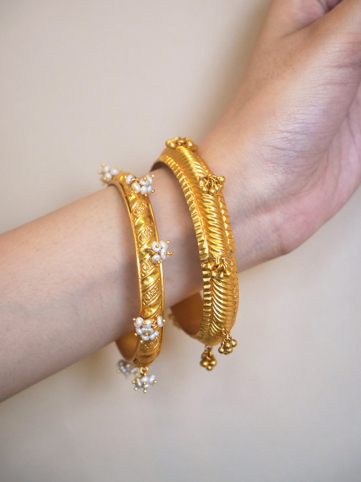 Neema Pearl Bangles