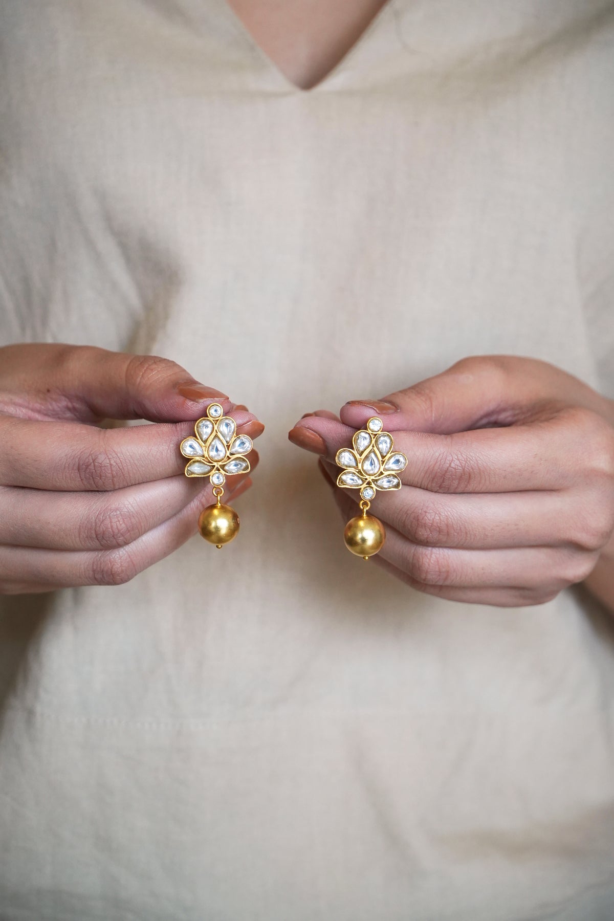 Aruna Gundu Earrings