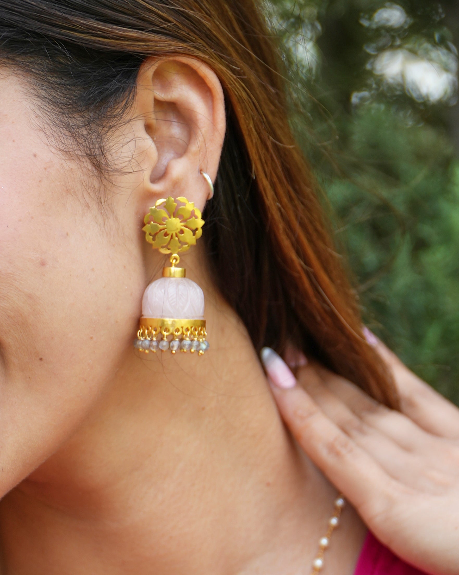 sirohi stone jhumka