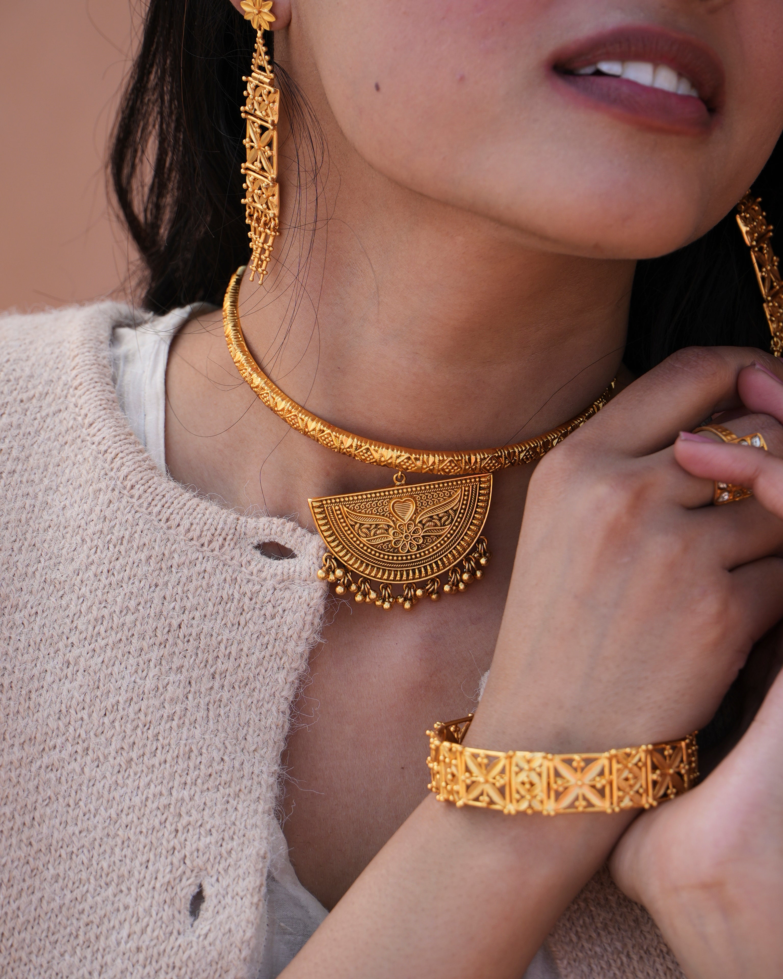 Sheesham Earrings