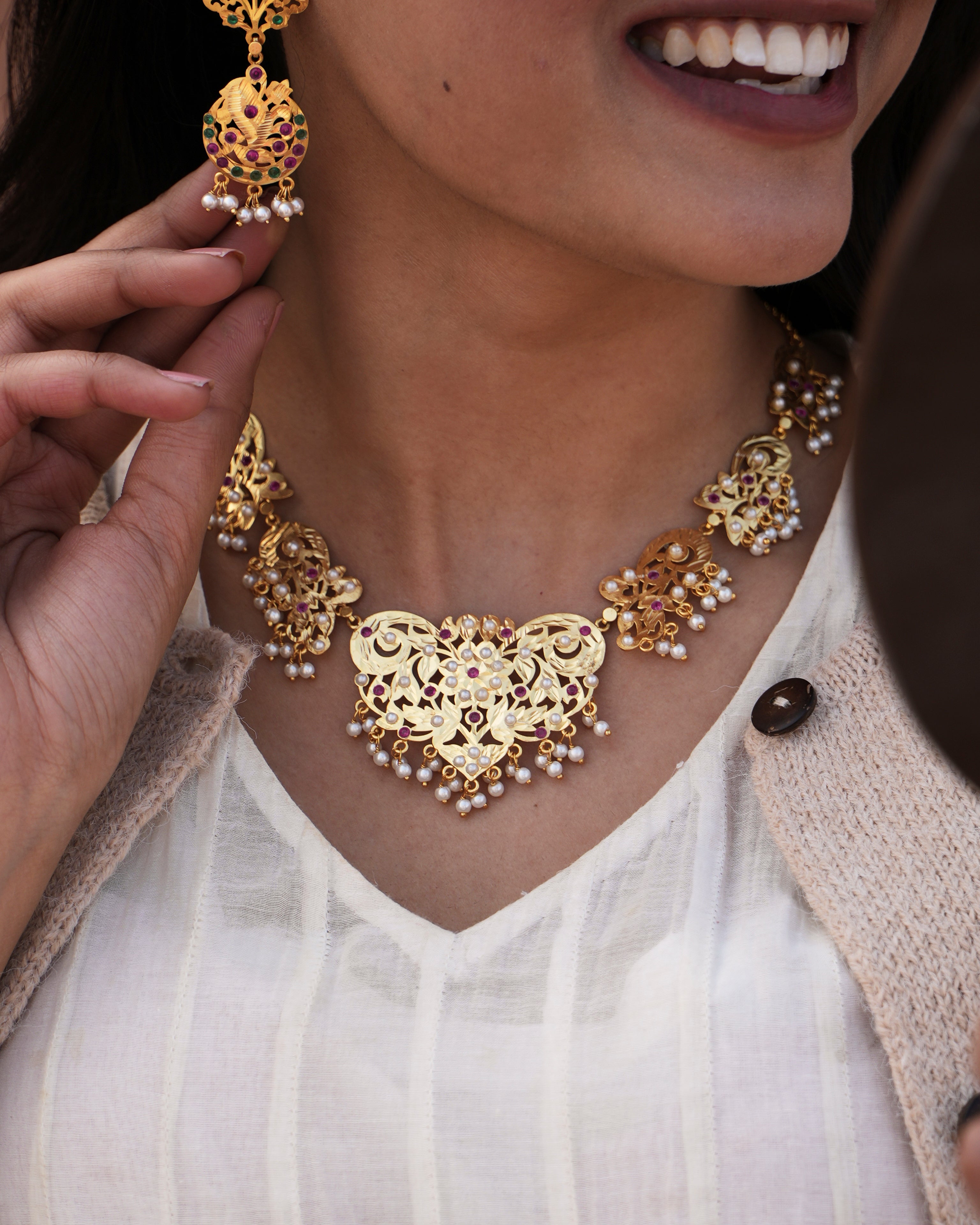 saamond necklace