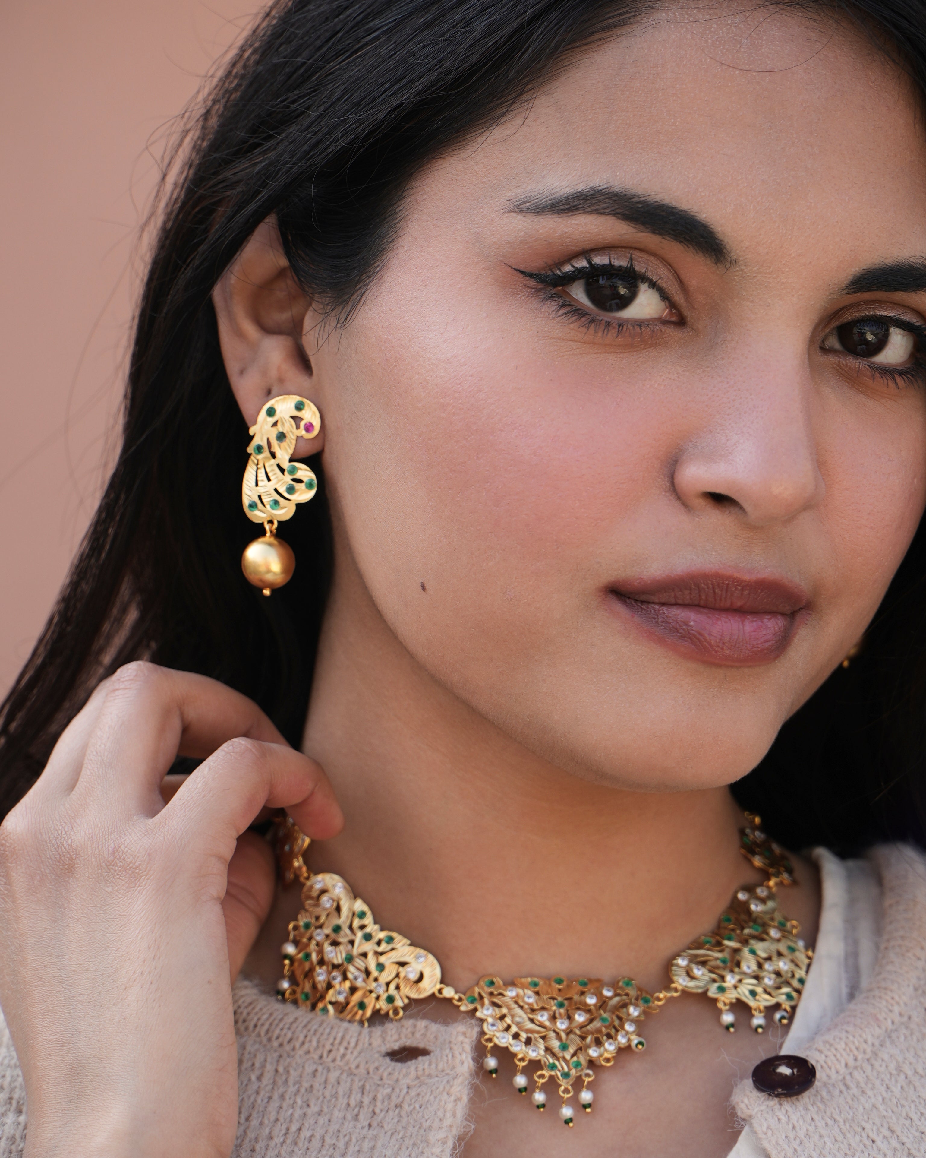 saamond earrings