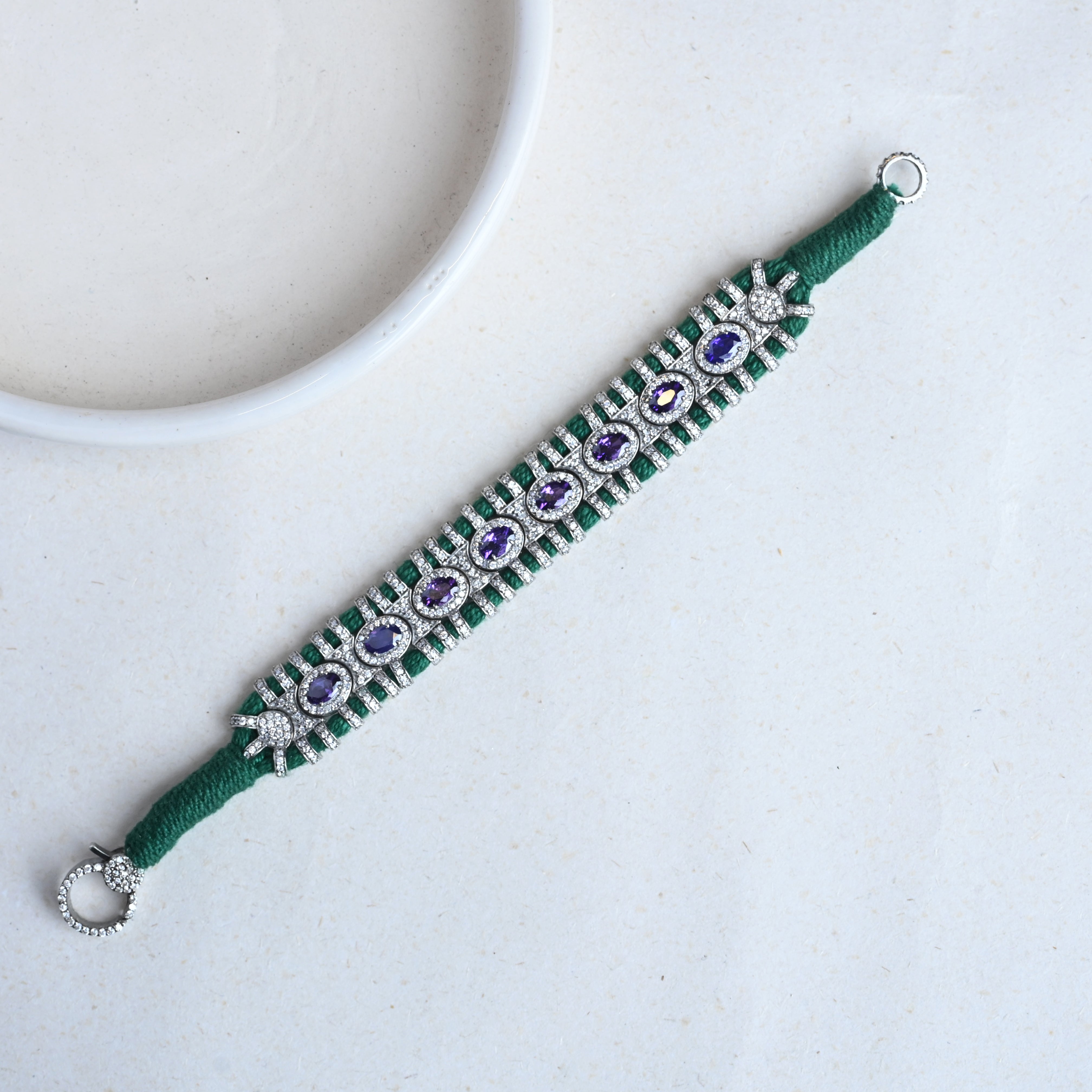 Green Thread Bracelet