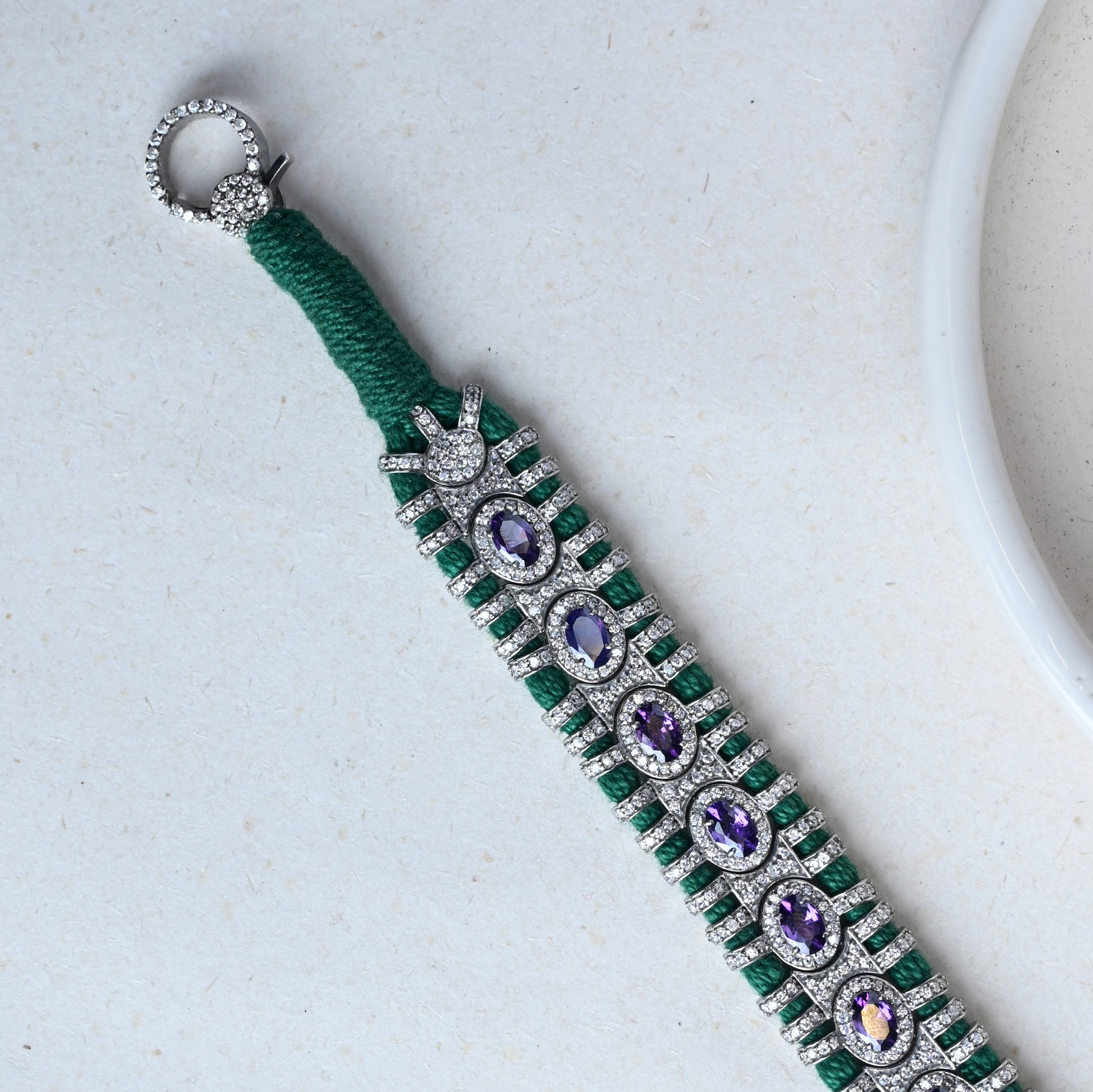 Green Thread Bracelet