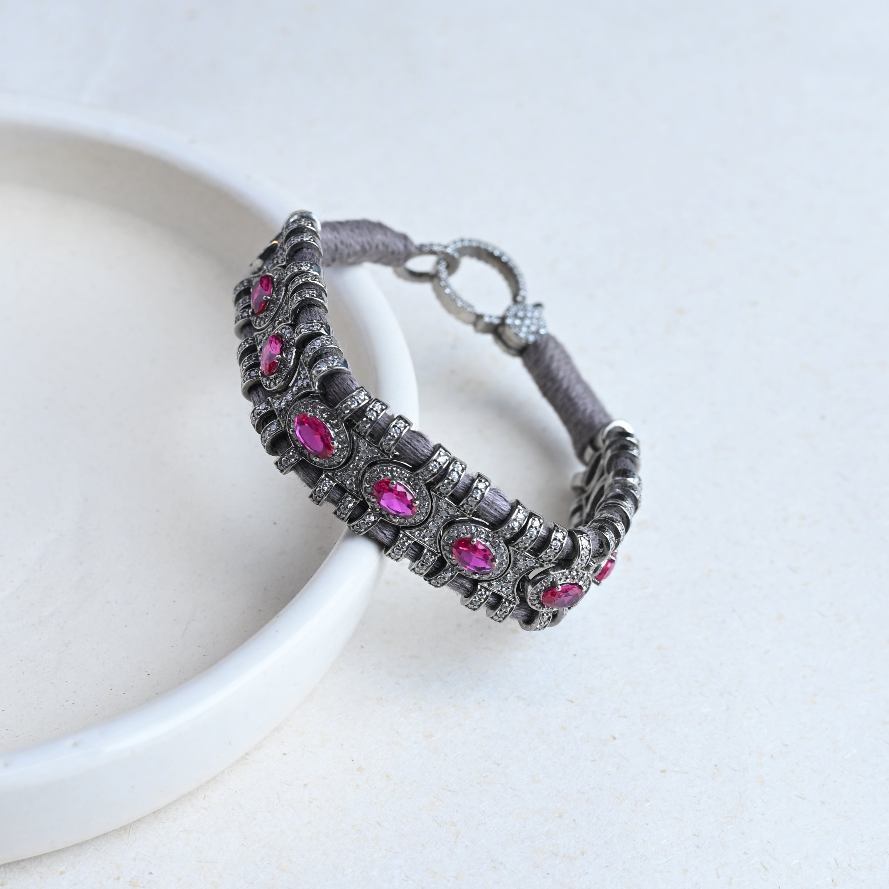Grey-Thread Bracelet